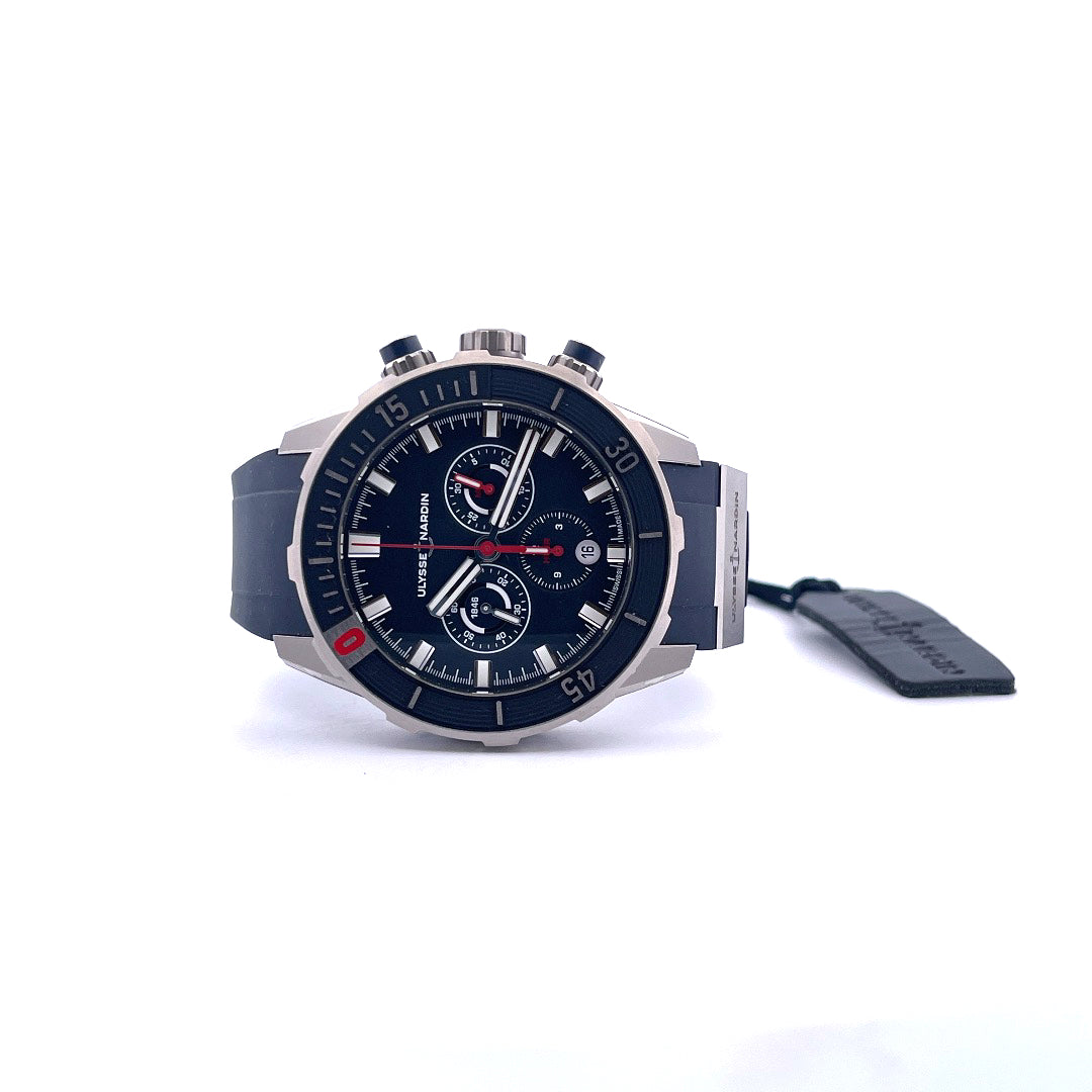 Ulysse Nardin - Chronograph Automatic Blue Dial Men's Diver  Watch - Juwelier Spliedt - [product_ Artikelnummer]
