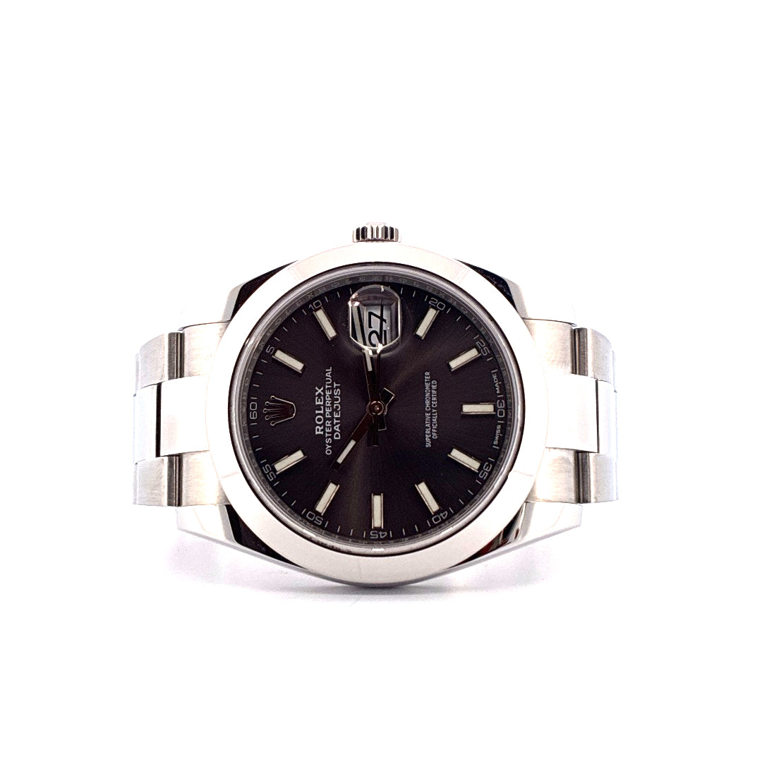 Datejust 41 / Service 2025 / grey slate dial (2018)