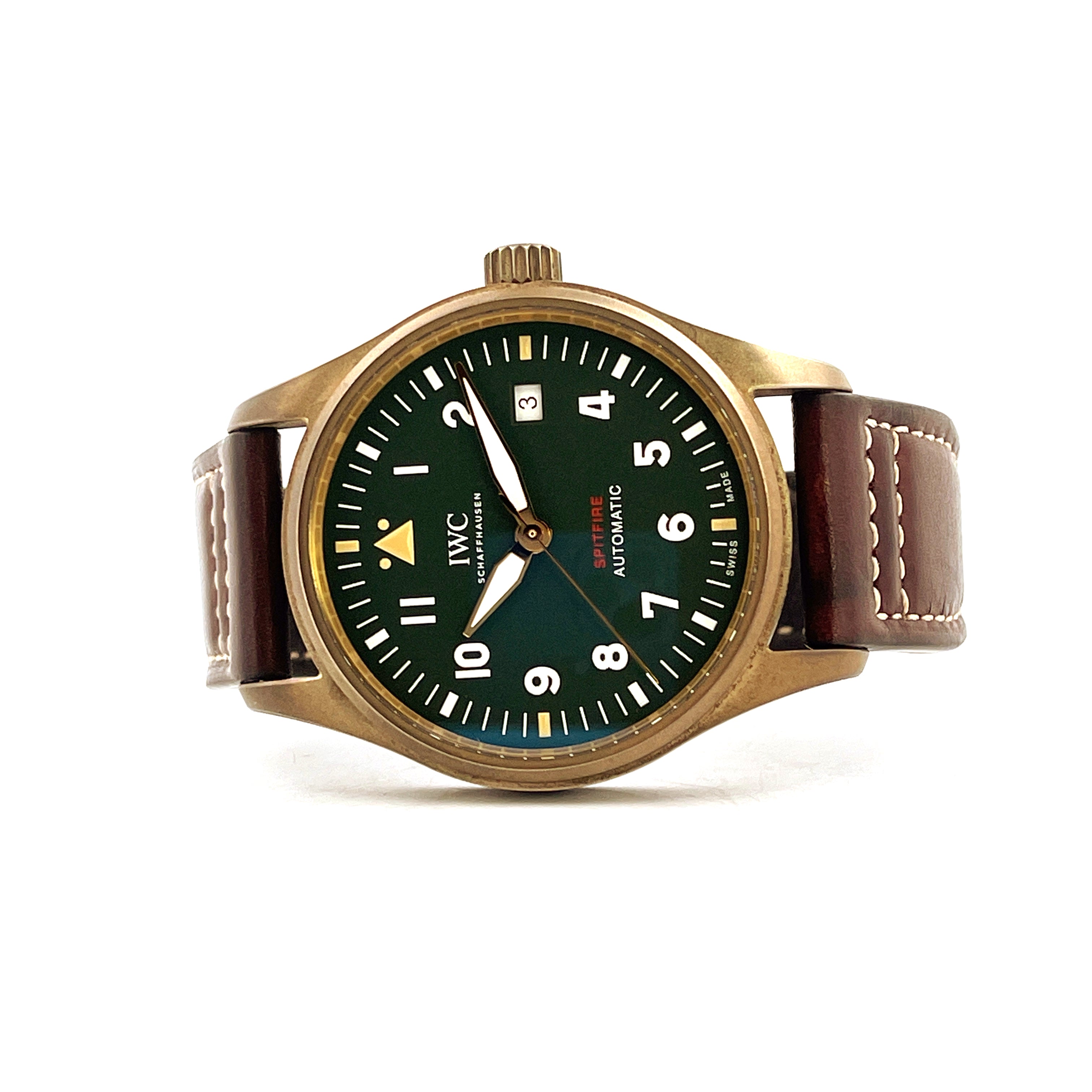 IWC Spitfire Automatic Green Bronze