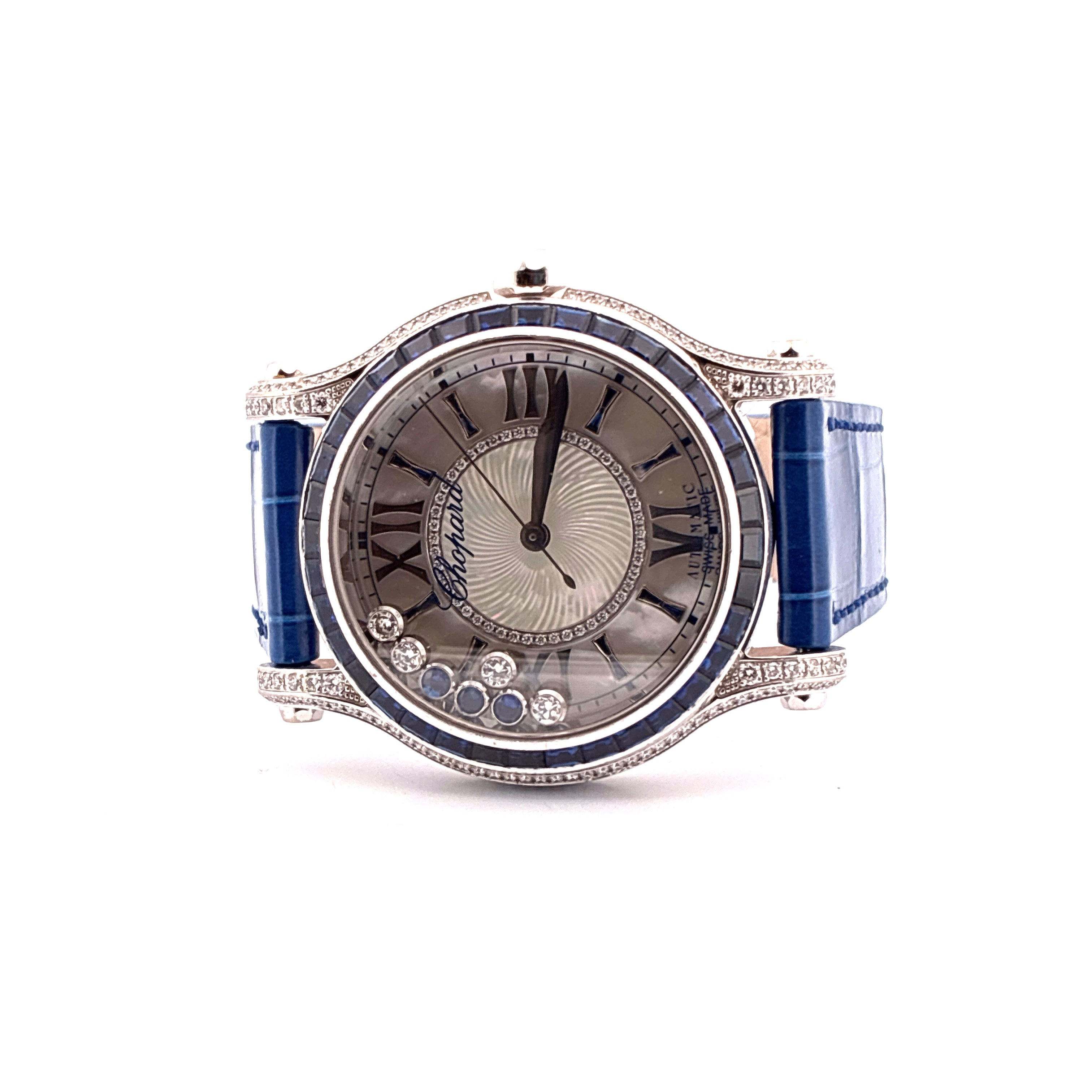 Happy Sport / MOP Dial / Chopard Certificate of authenticity / Whitegold / Box / Retail Price EUR 104.500,00