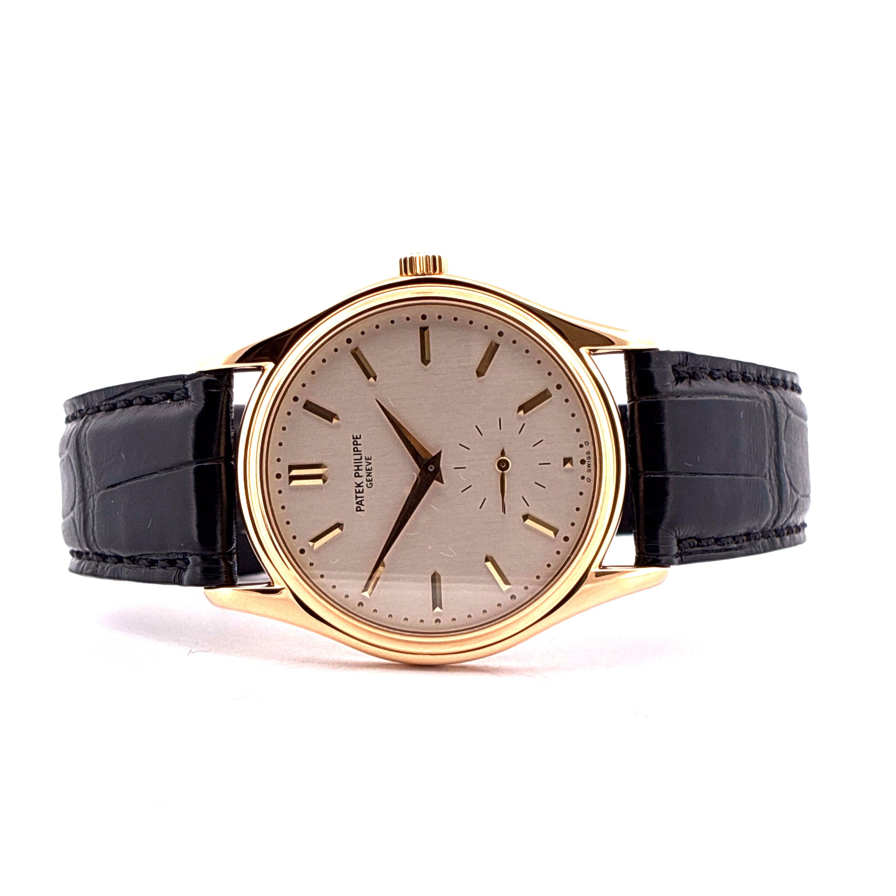 Calatrava very good condt. / yellow-gold / Vintage / Papers / 2000