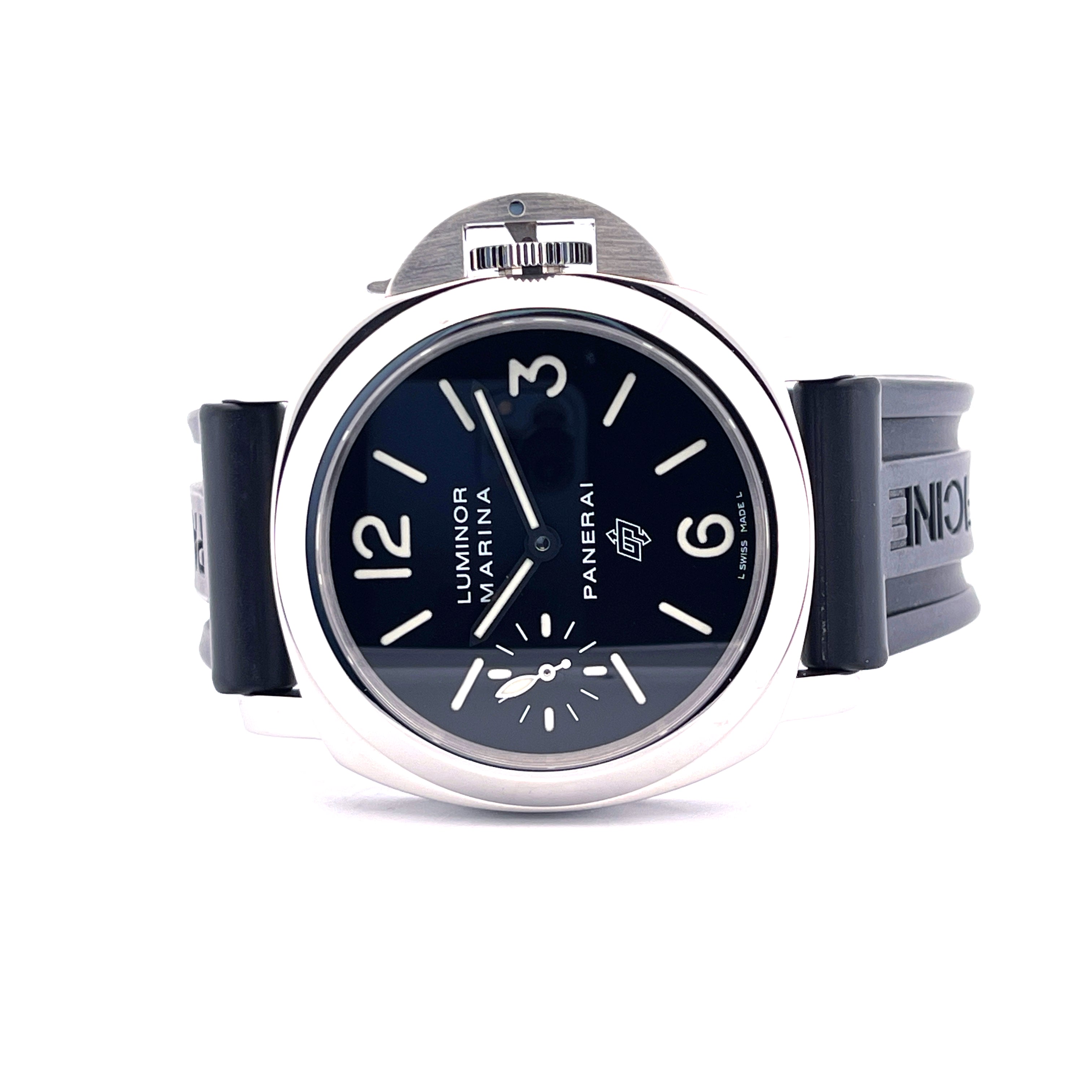 Panerai - Luminor Marina Logo Steel / Extra Strap / Full Set / premium Condition / 2011 Germany - [product_sku]