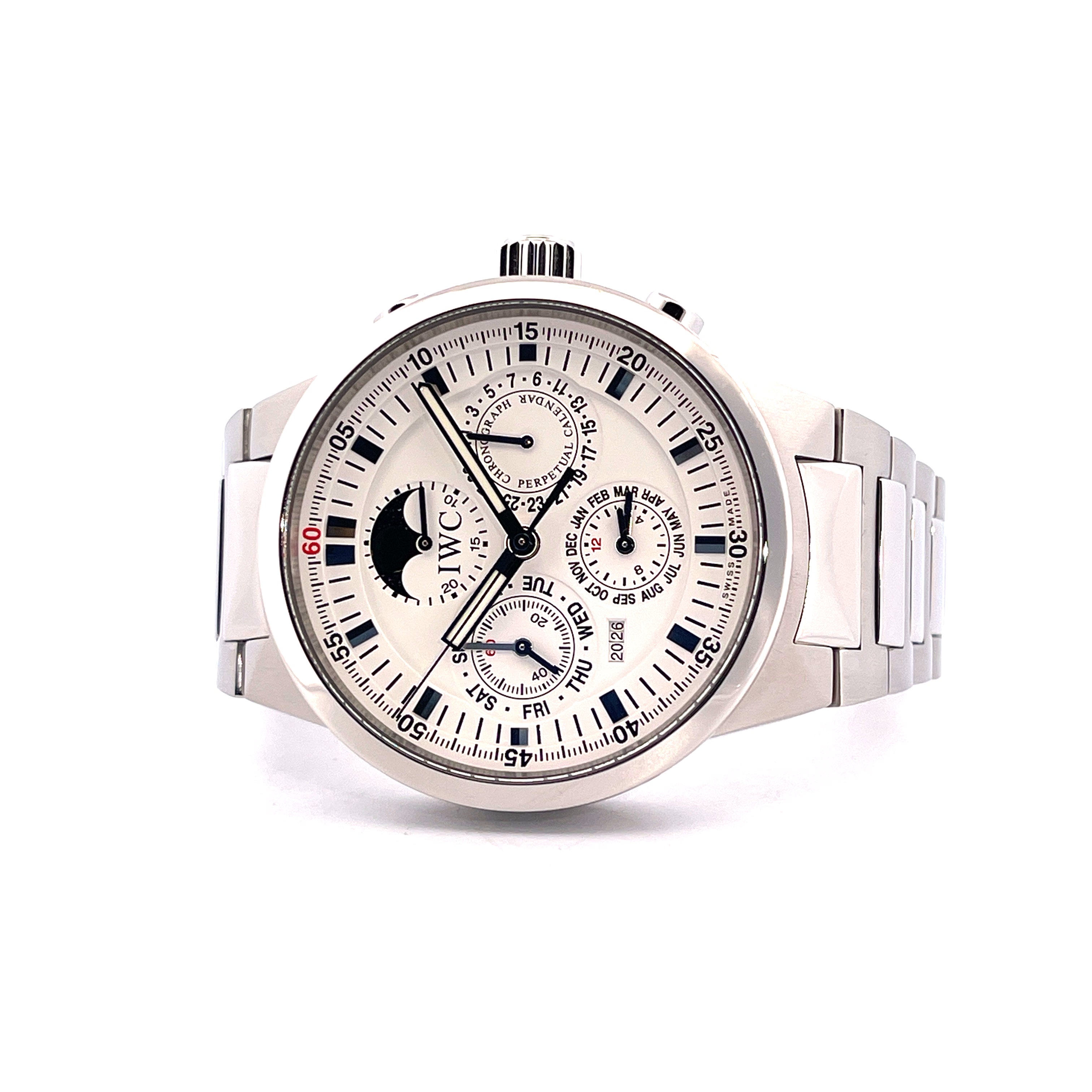 IWC - Gst Perpetual Calendar / Box and Papers / SERVICE 2025 / very good Condt. / 2006 - [product_sku]