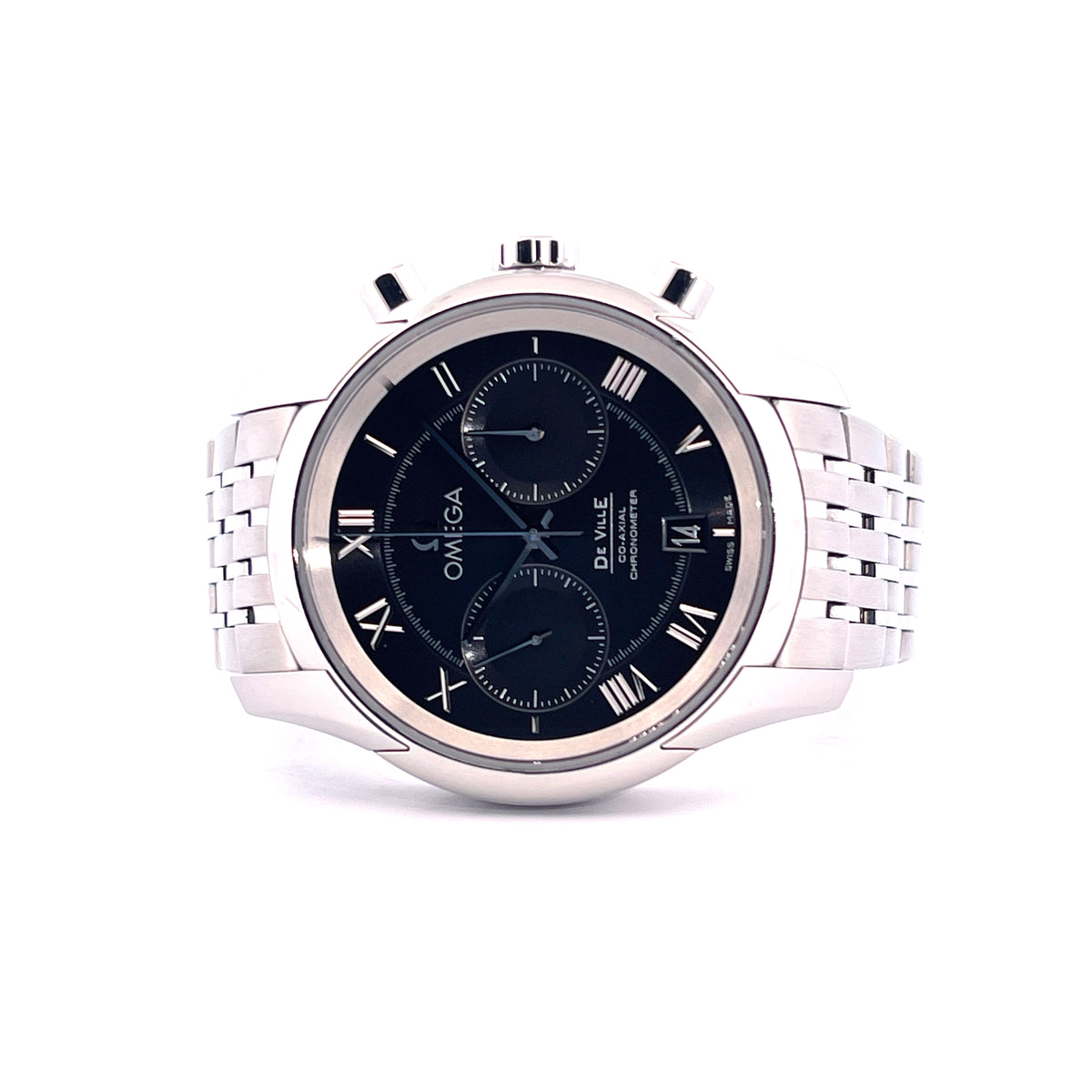 De Ville Co-Axial Hour Vision 42mm / very good Condition / Full Set / 2015