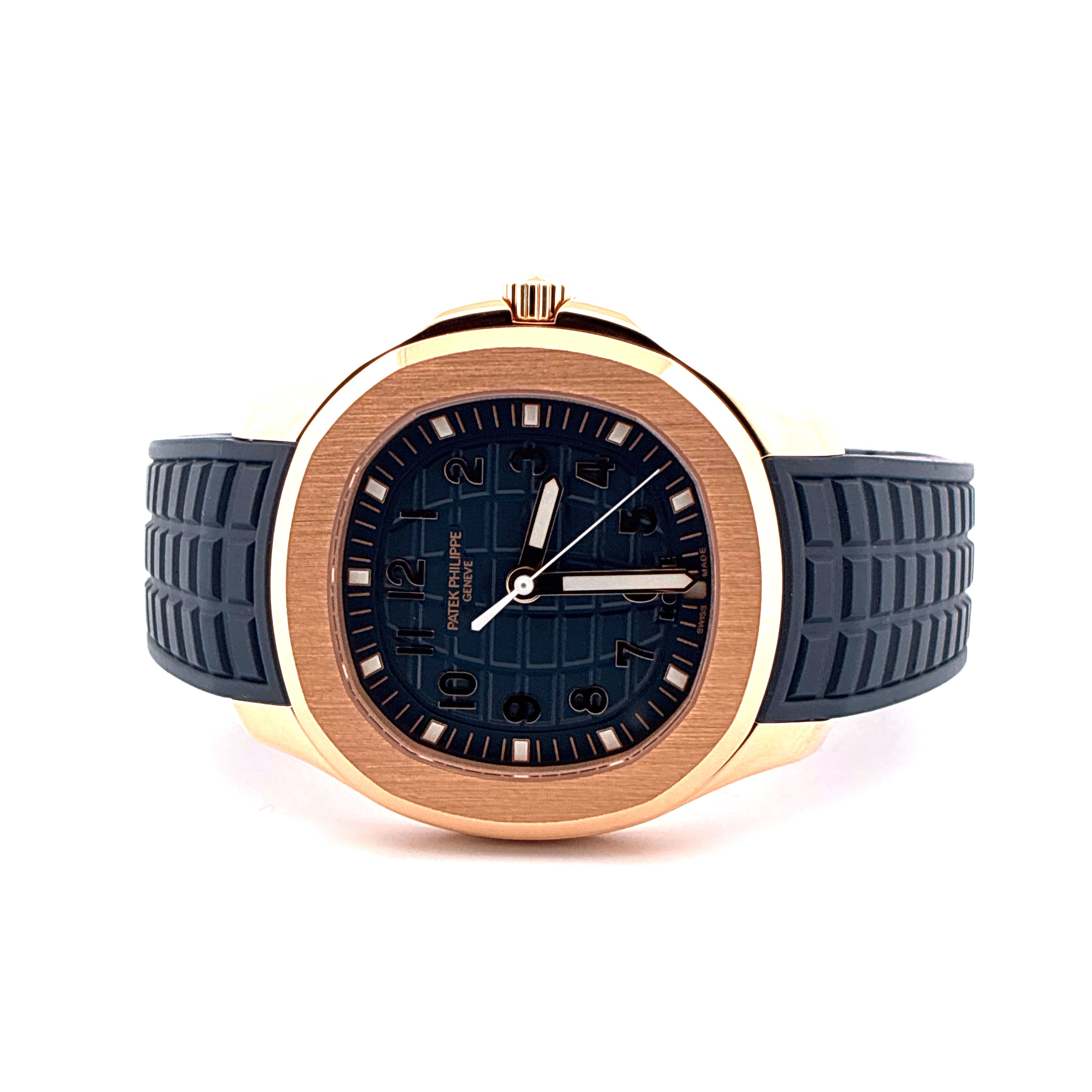Aquanaut / Roségold / Blue Dial / Patek Philippe Service 2025 / Full-Set 2024