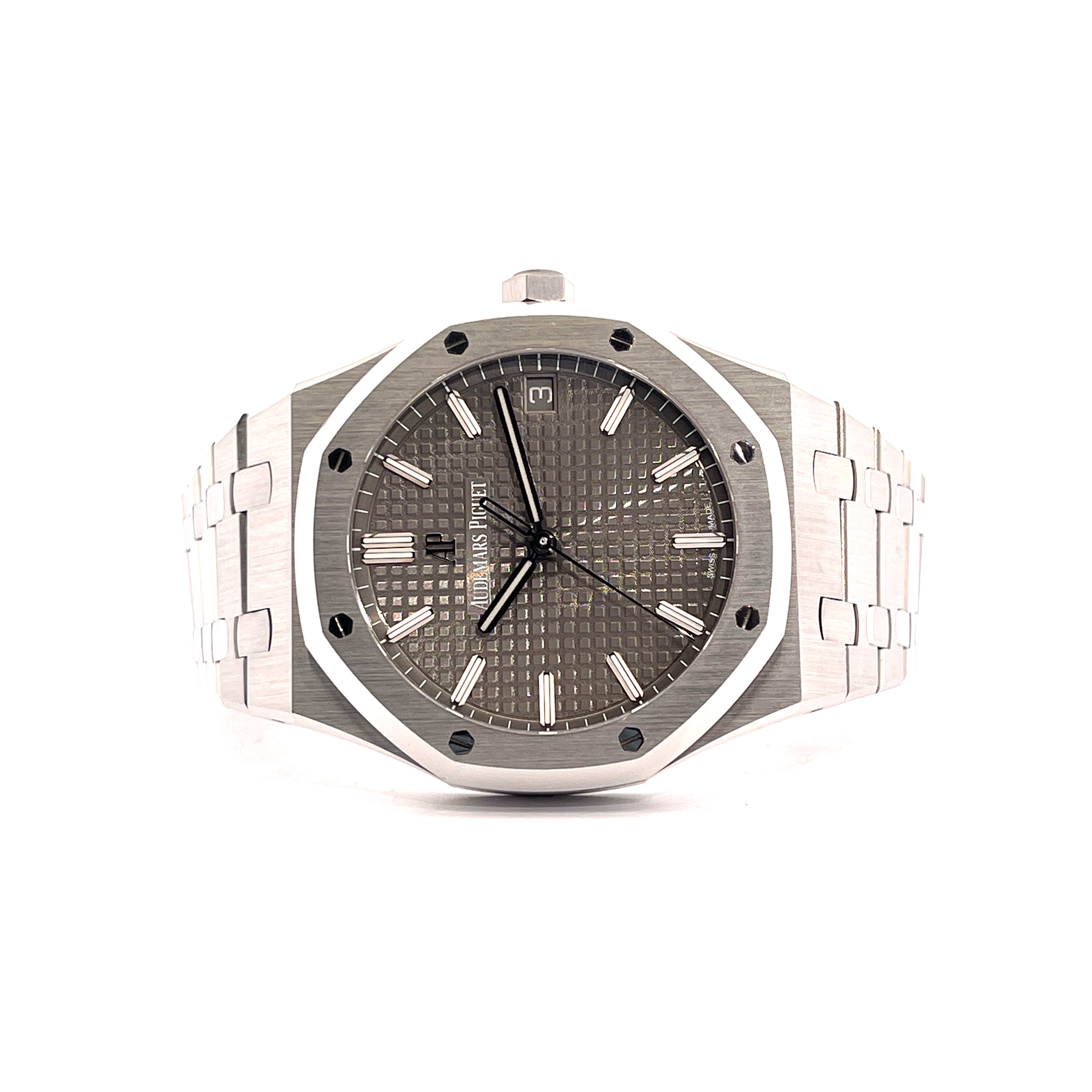 Royal Oak 41mm / Ref. 15500ST.OO.1220ST.02 / Grey Dial / premium Condition nearly unworn / Full Set / Germany 2021