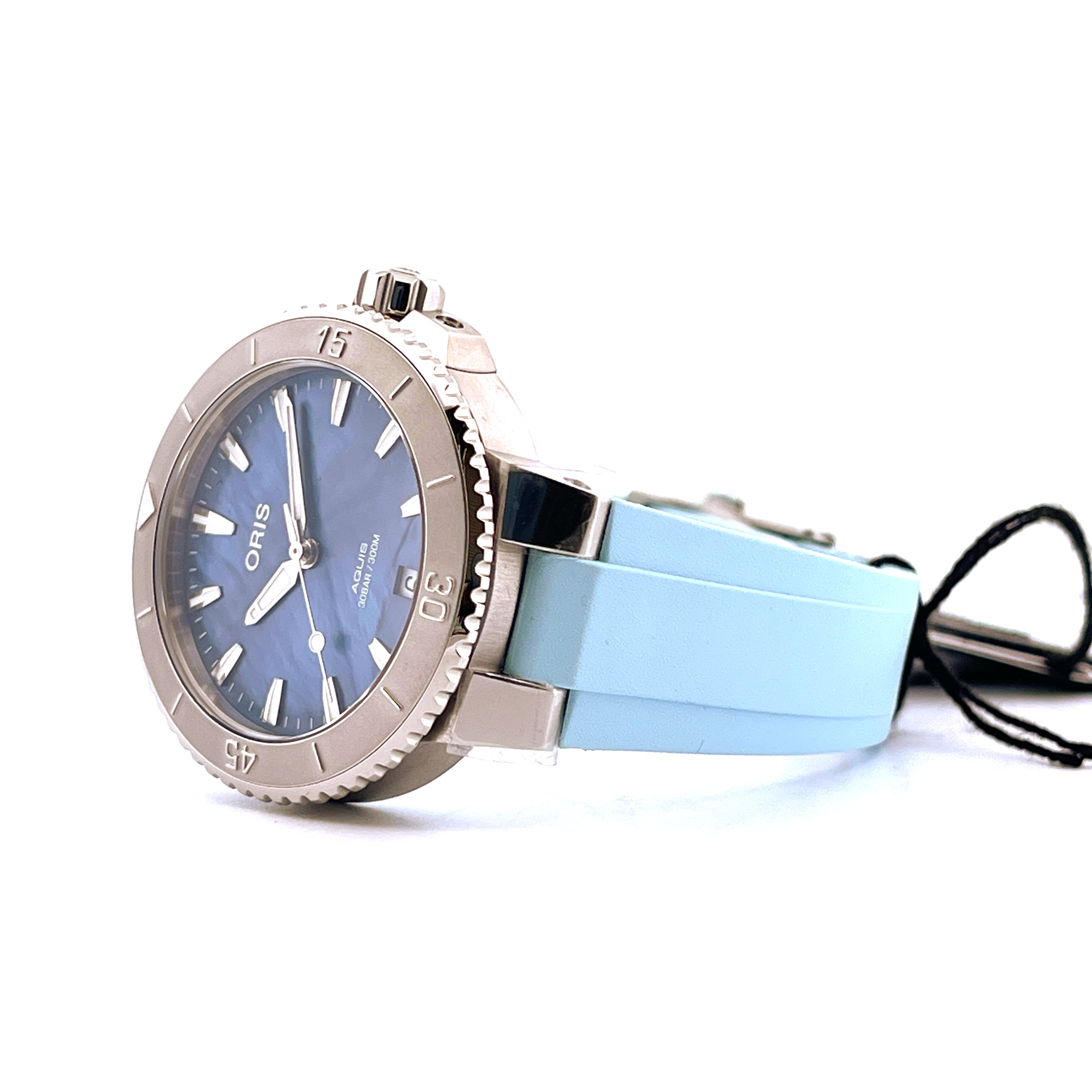 Oris - Oris Aquis Date Aegean Blue (Neu) - [product_sku]
