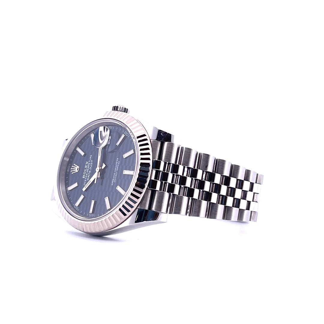 Rolex - Datejust 41 Blue Dial Motif - Juwelier Spliedt - [product_ Artikelnummer]