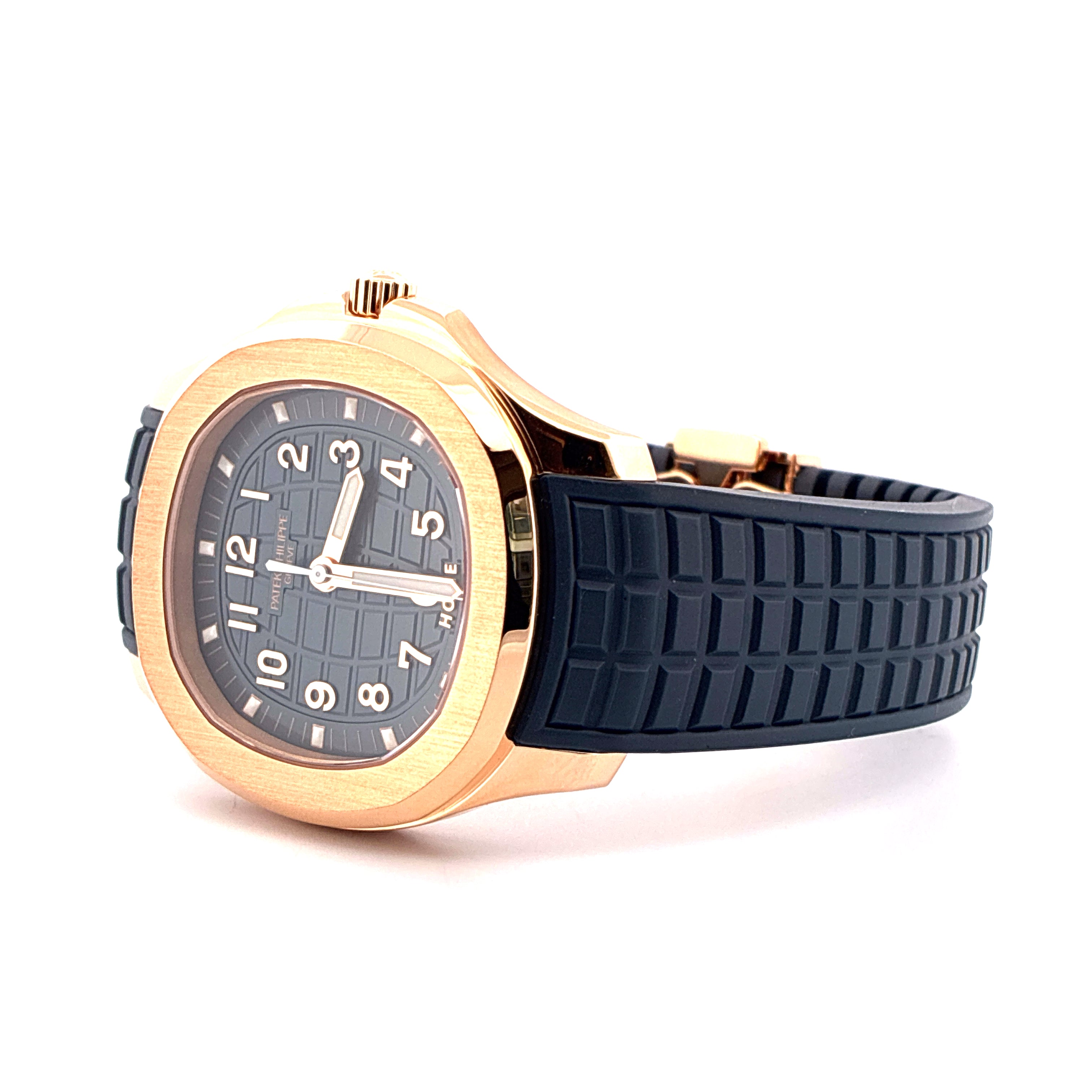 Aquanaut / Roségold / Blue Dial / Patek Philippe Service 2025 / Full-Set 2024