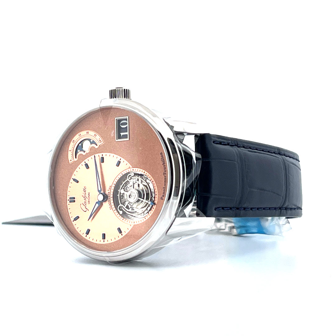 PanoMatic Tourbillon Platin / Limited Edition / Alligatorband / neu (2025)