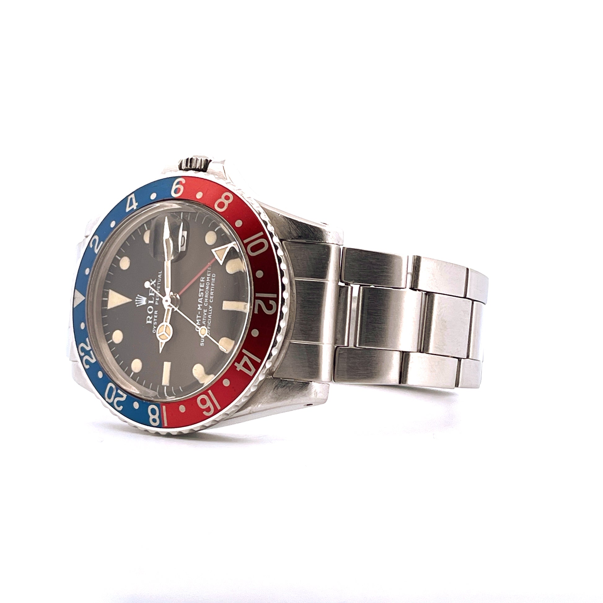 Rolex - Rolex GMT-Master Pepsi (1975) Ref. 1675 / Premium Set / Service 2022 - Juwelier Spliedt