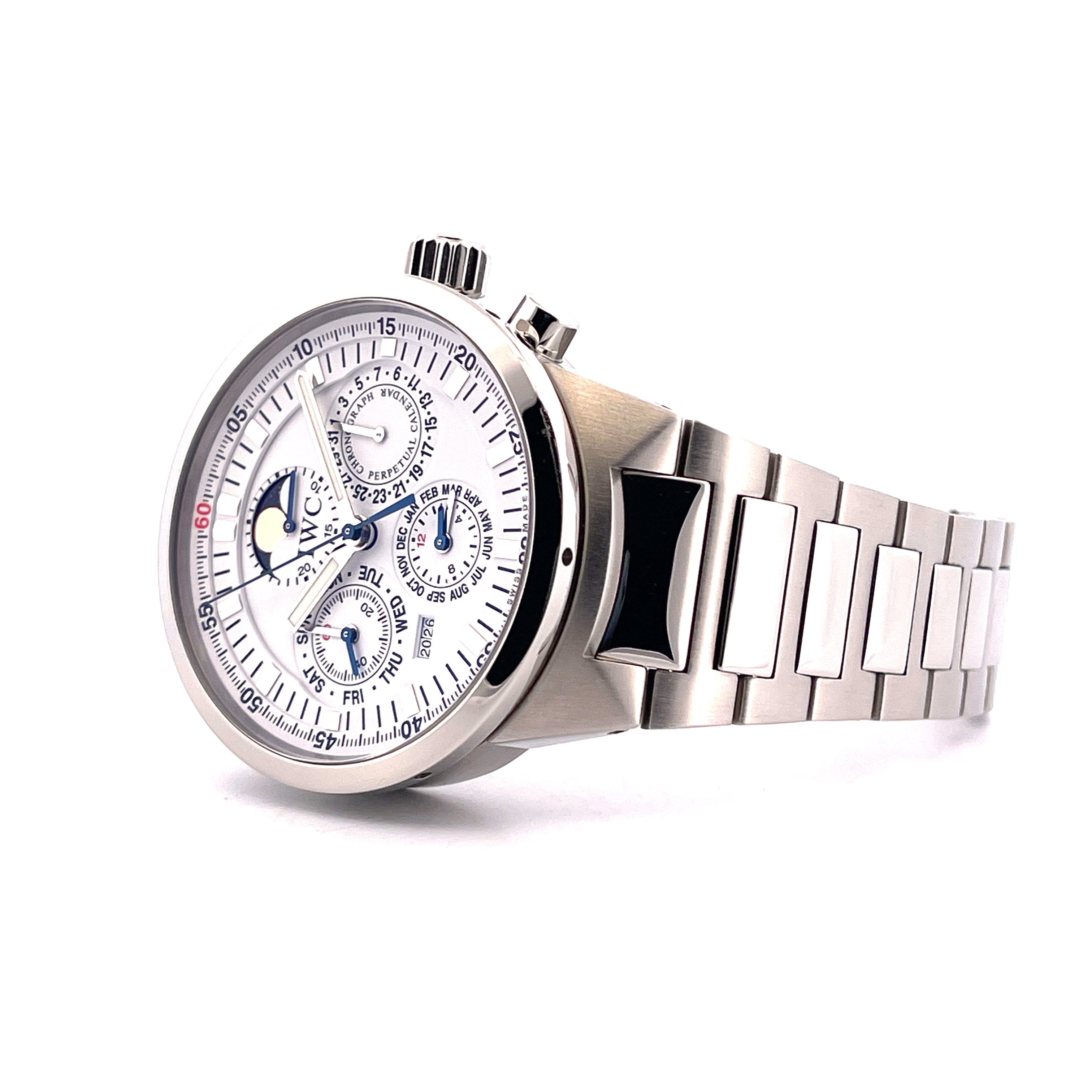 IWC - Gst Perpetual Calendar / Box and Papers / SERVICE 2025 / very good Condt. / 2006 - [product_sku]