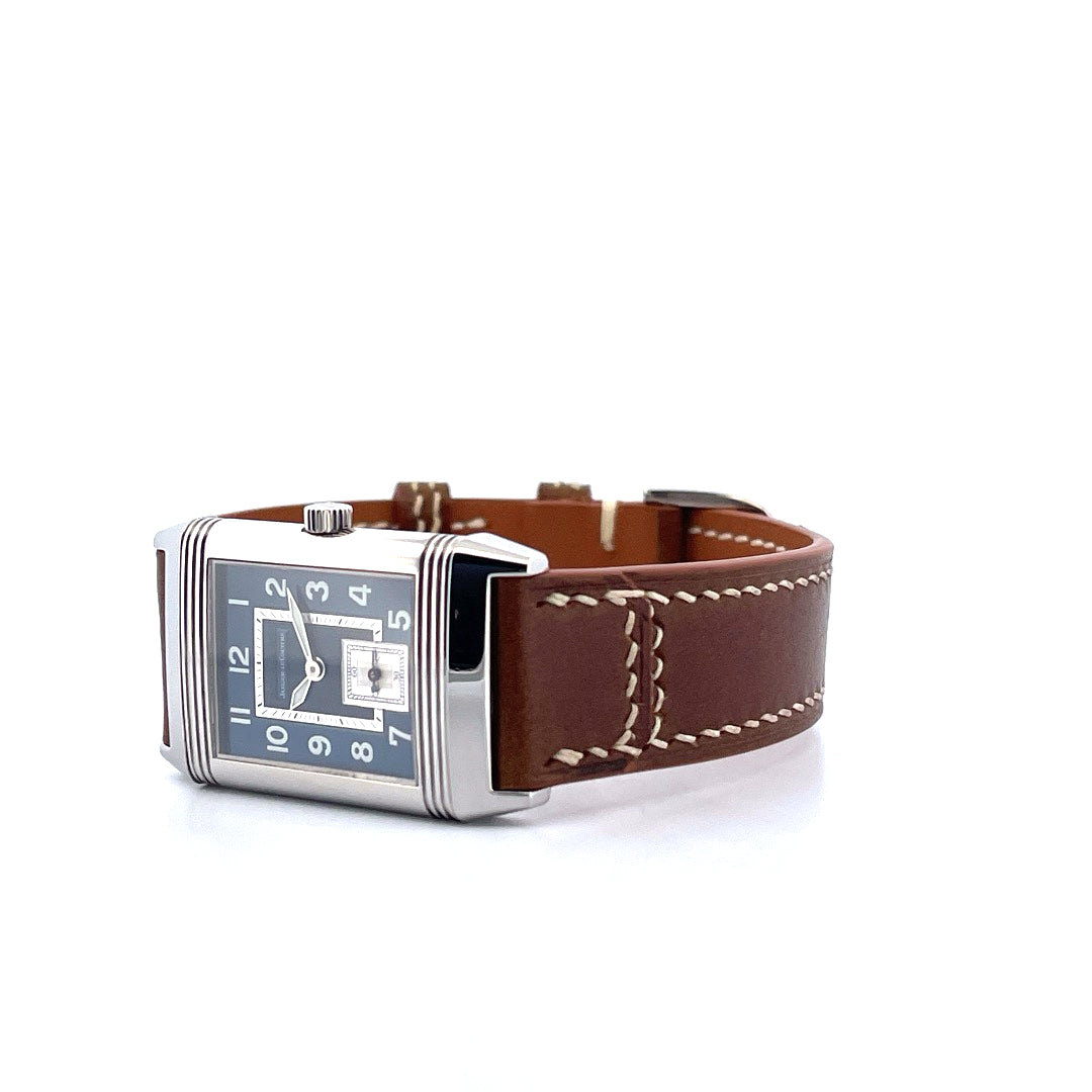 Jaeger LeCoultre - Reverso Classique Latitude / very rare / 2nd steel strap / ca. 2003 - [product_sku]