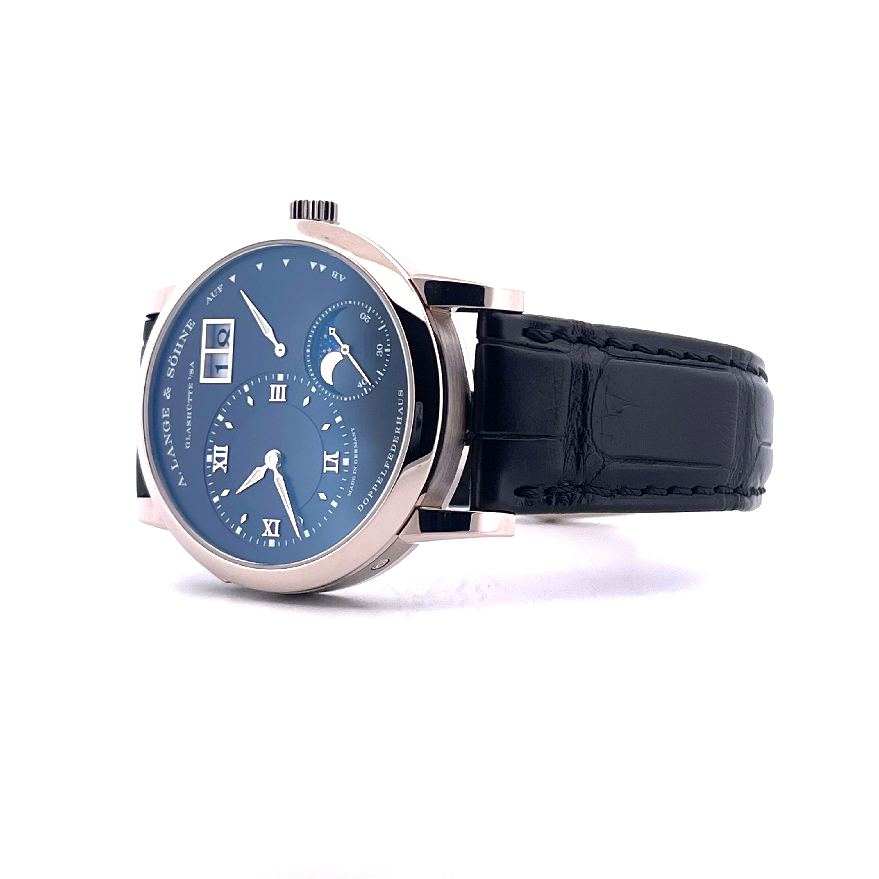 Lange 1 Moon Phase Whitegold / premium Condition / Full Set -2019-