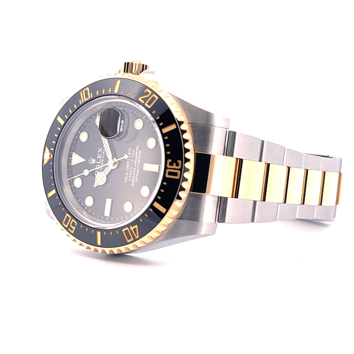 Sea-Dweller Black Dial Two Tone / Premium Full Set incl. Invoice / 2020