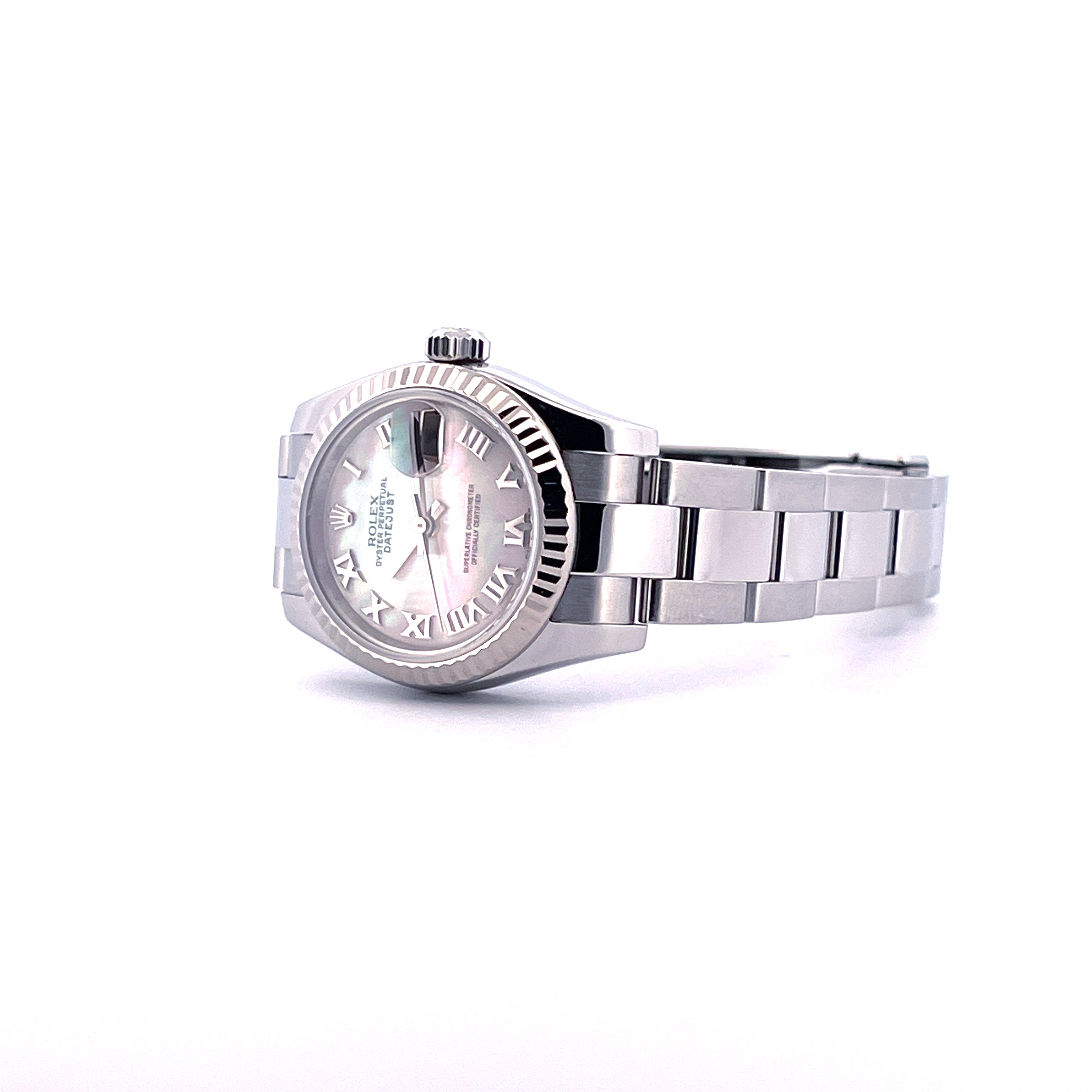 Lady-Datejust 179174 Mother of Pearl 26 mm / Whitegold Bezel / Full Set / Service 2026 / 2013