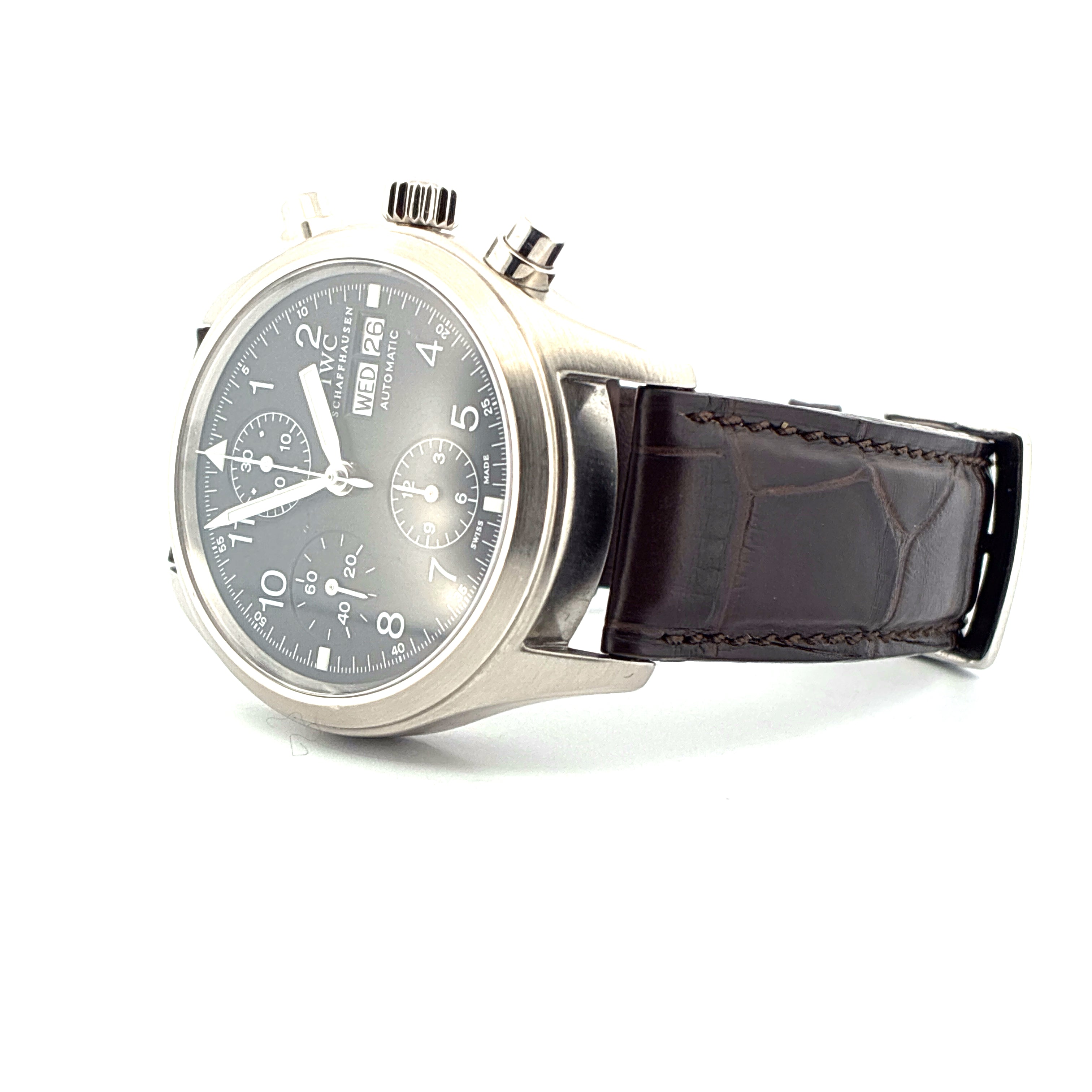 Fliegeruhr / Pilot Chronograph / Second Steel Strap / Watch only