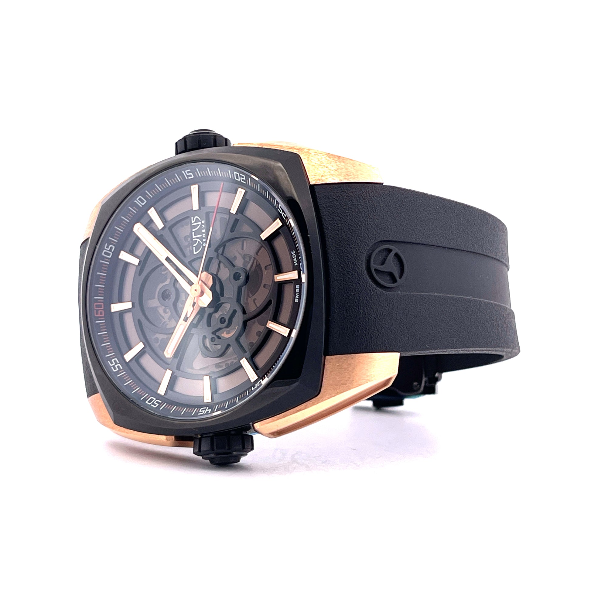 Cyrus - Klepcys Solo Tempo Roségold & black DLC steel Limited Edition 1 of 50 (New) - [product_sku]