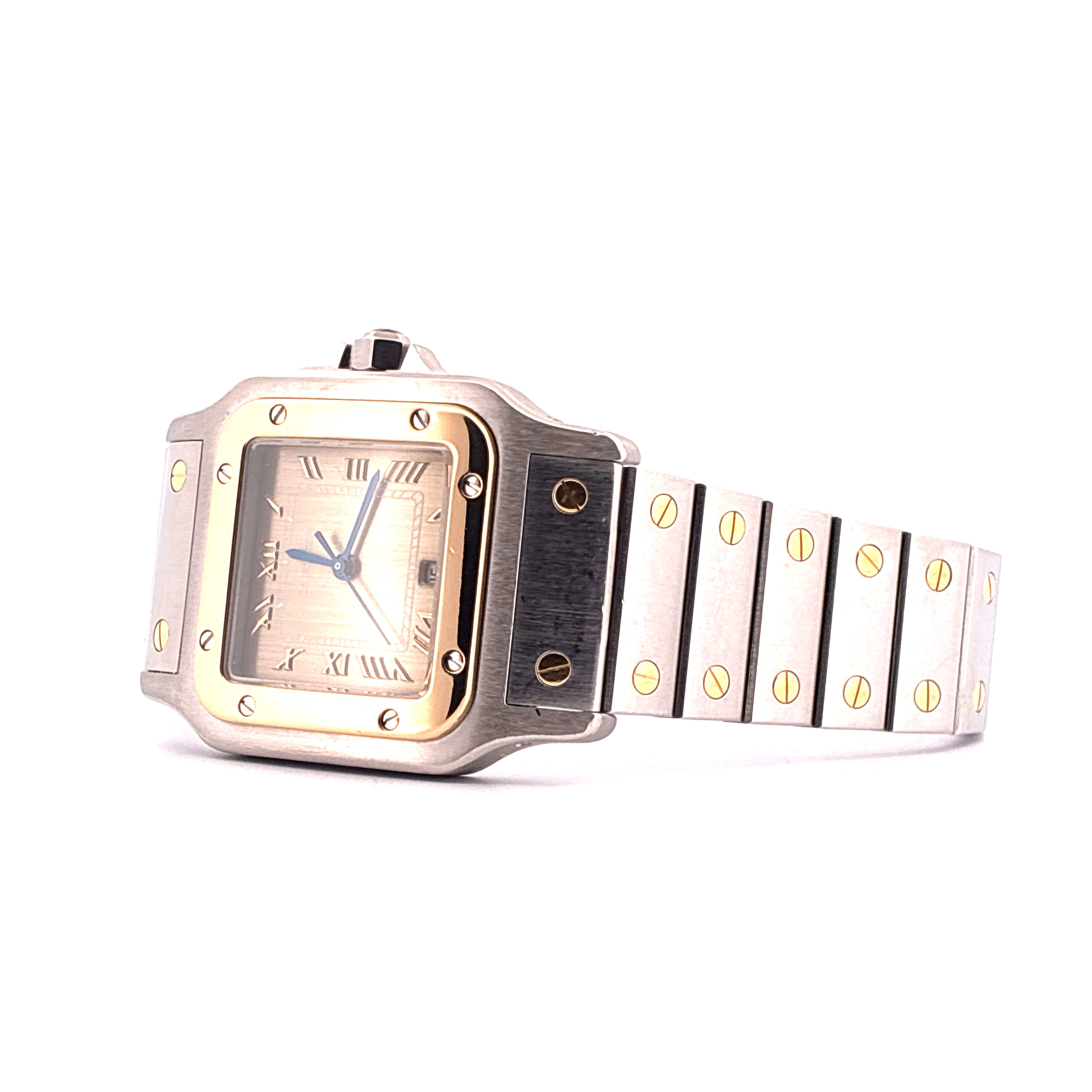 Santos Galbée / Gold Dial / Bicolor / Service 2026 / Unpolished