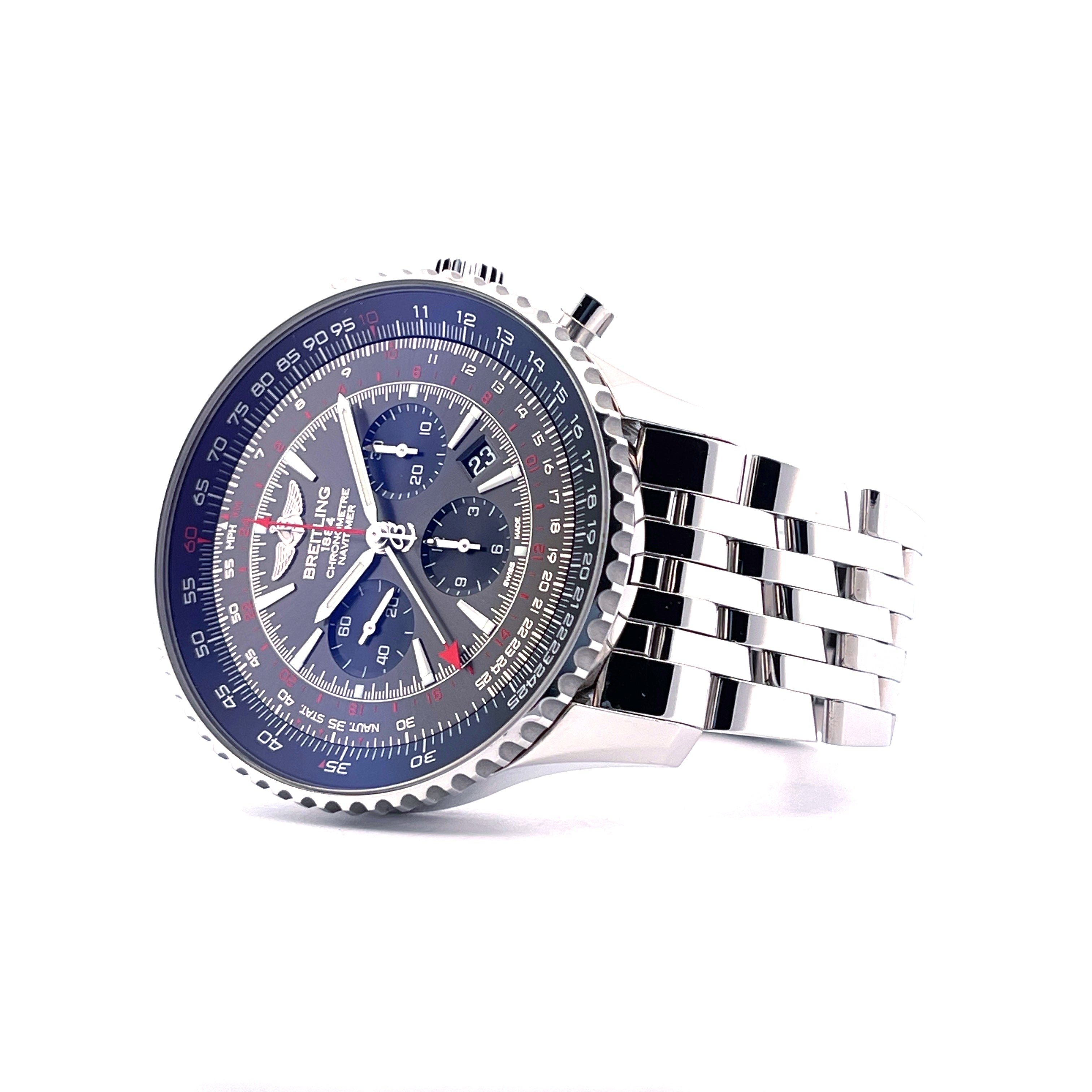 Breitling - Navitimer Gmt 48 / Full Set / 2nd Strap / very good Condt. / 2022 - [product_sku]