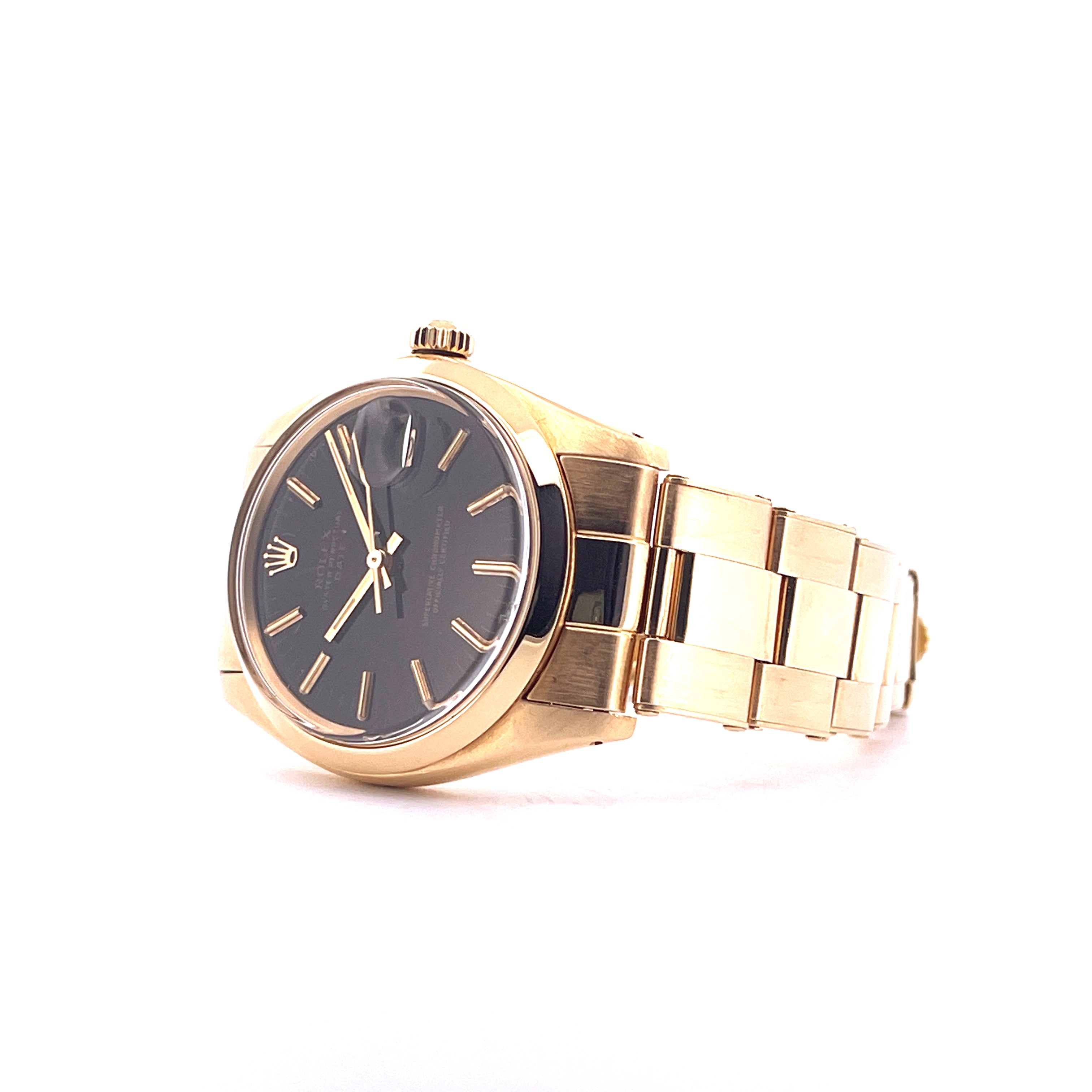 Rolex - Rolex Oyster Perpetual Date Gold (1983 / LC100) - Juwelier Spliedt