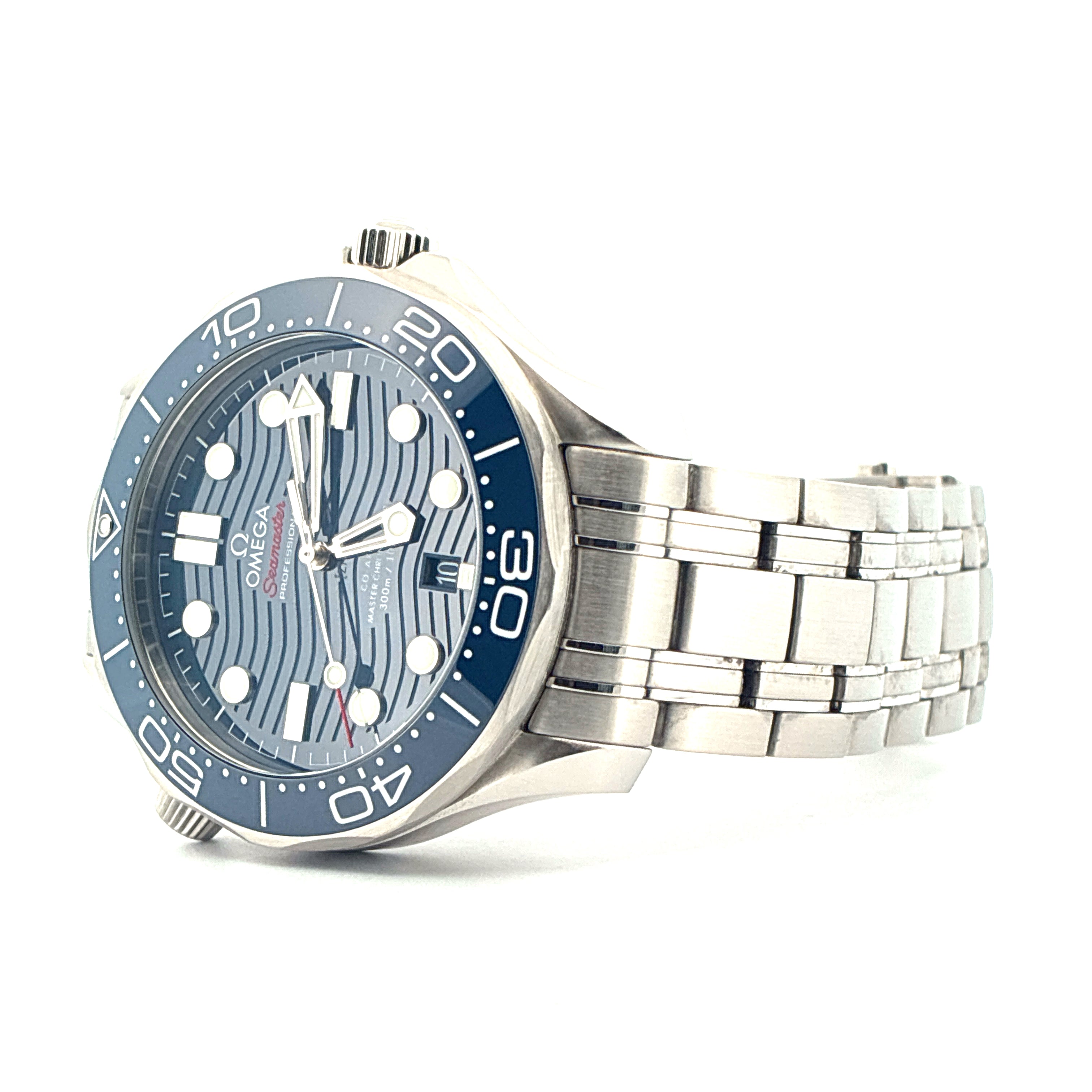 Seamaster Diver 300 M / very good condt. / Blue Dial / Full-Set / 2022