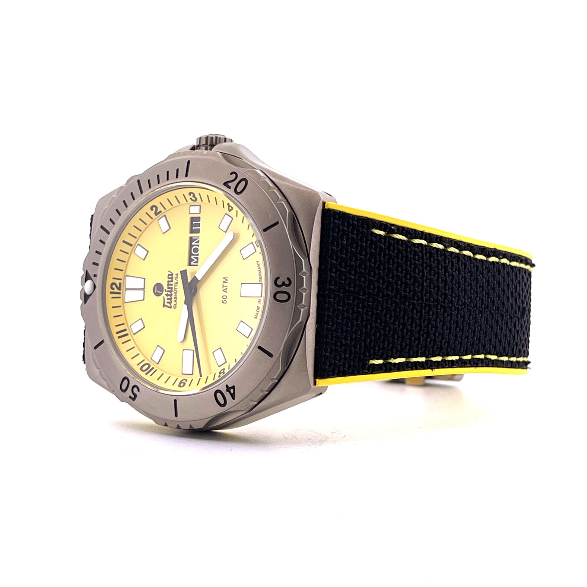 Tutima - Tutima M2 Seven Seas Yellow - Juwelier Spliedt