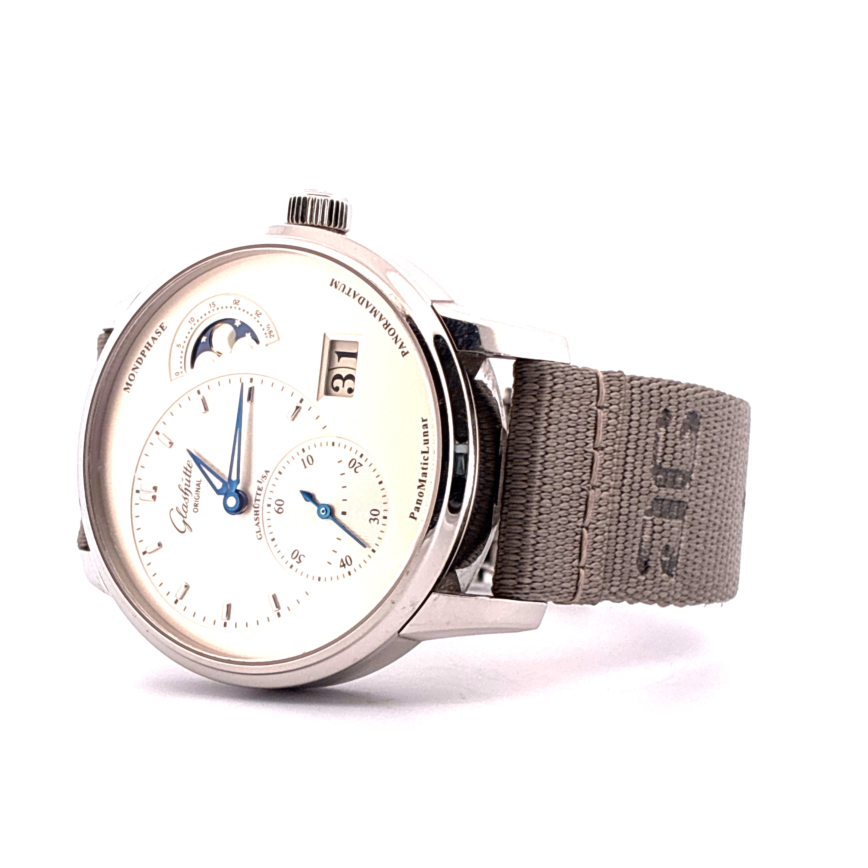 Glashütte Original - PanoMaticLunar / 2nd Strap / Box & Papers / 2022 - [product_sku]