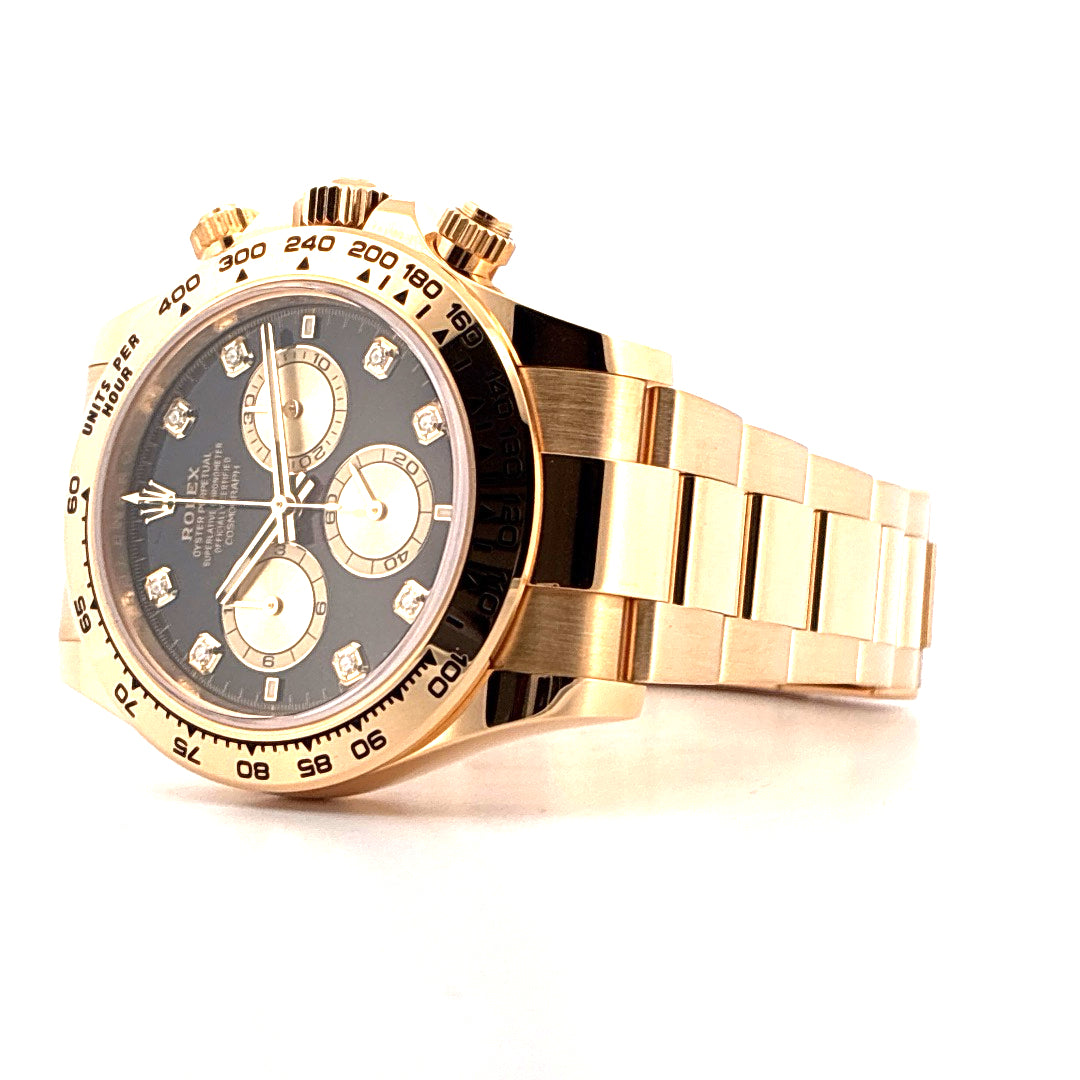 Rolex - Daytona Cosmograph Daytona 18K Yellowgold Black Dial (2024) - [product_sku]
