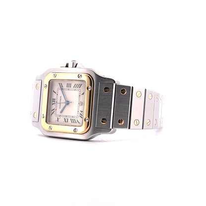 Cartier - Santos Galbée Large Model 29 x 41 Quarz / Full Set / Unpolished -1999 (Germany)- - [product_sku]