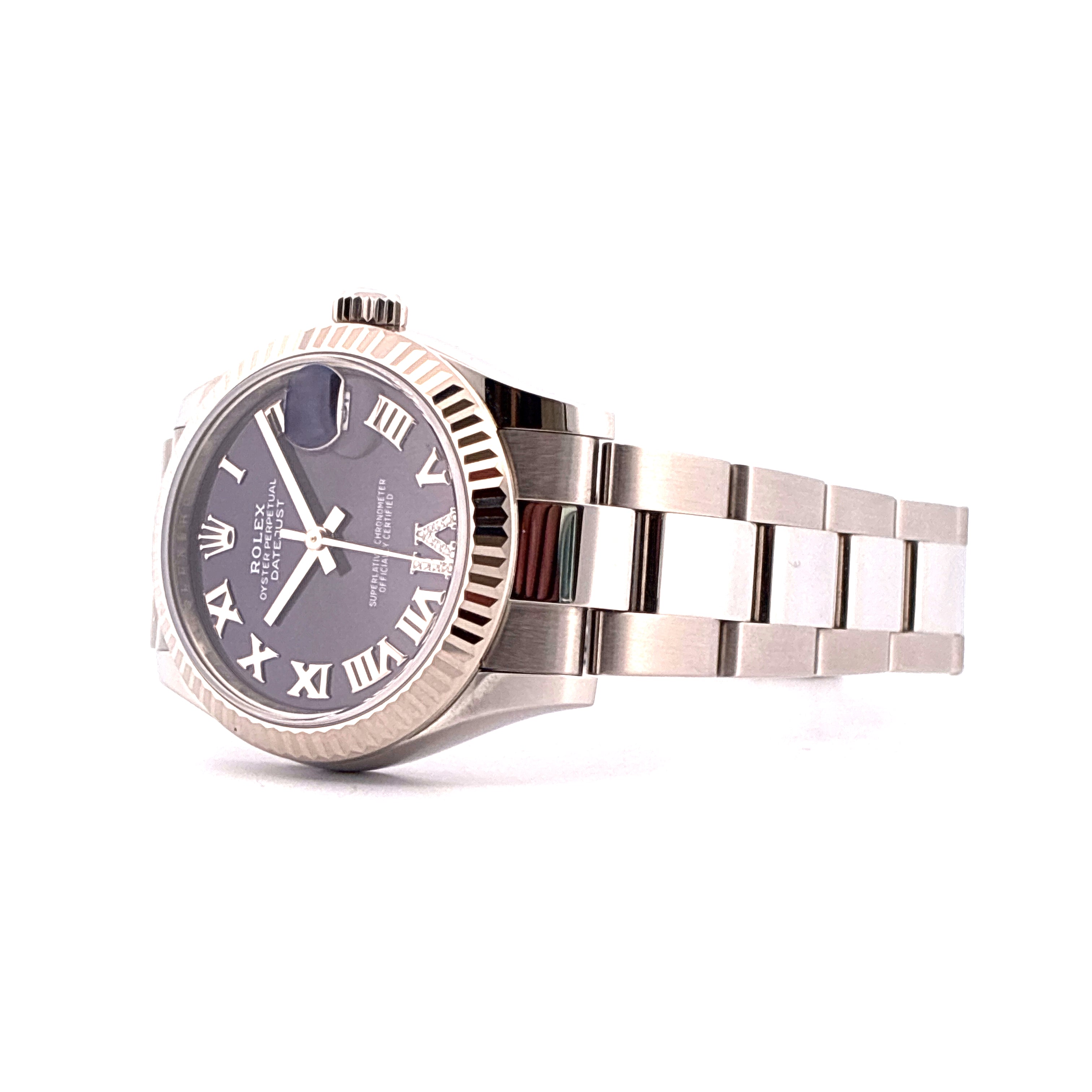 Lady Datejust / Purple Dial / Factory set / Full-Set / 2023