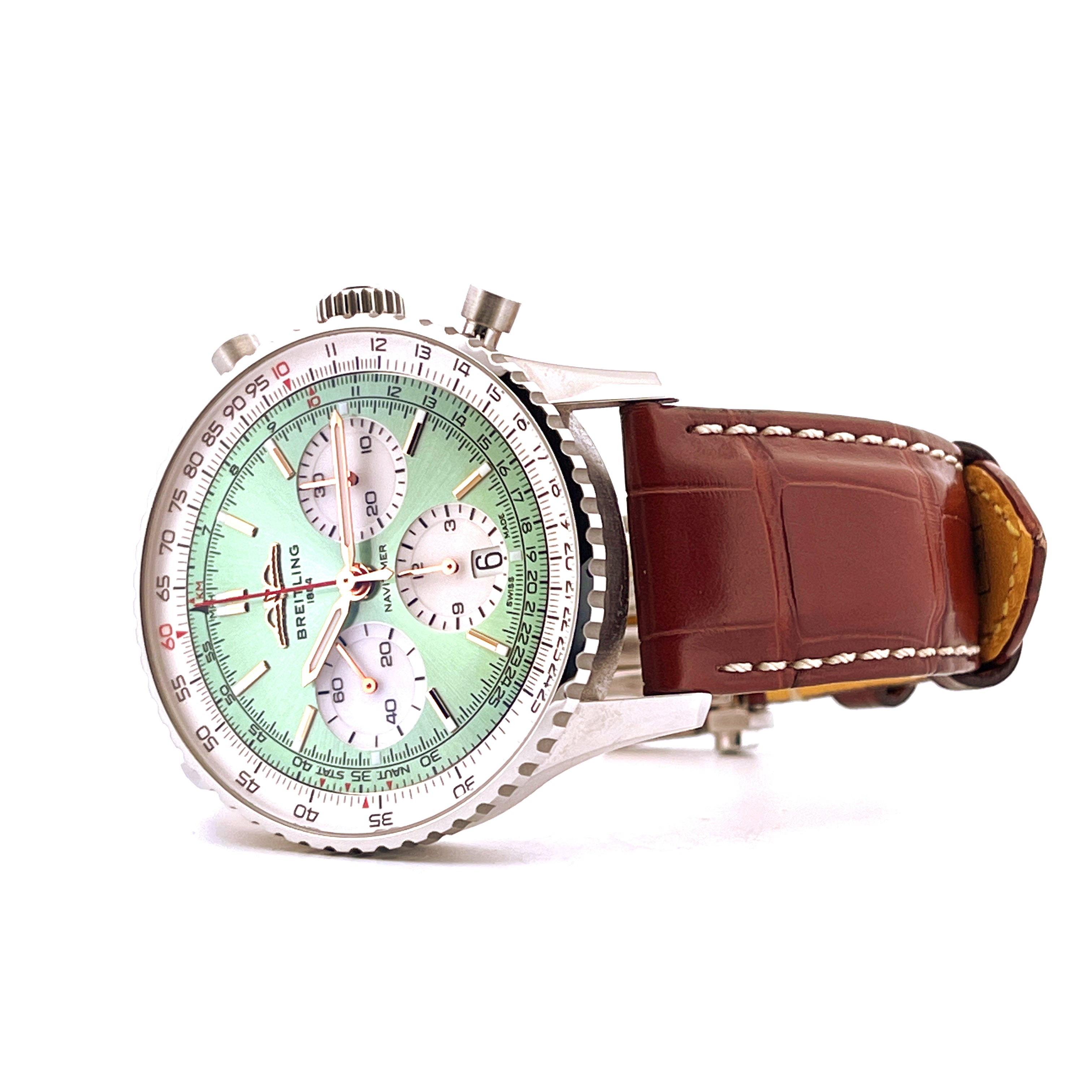 Breitling - Breitling Navitimer B01 Chronograph Mint Green - [product_sku]