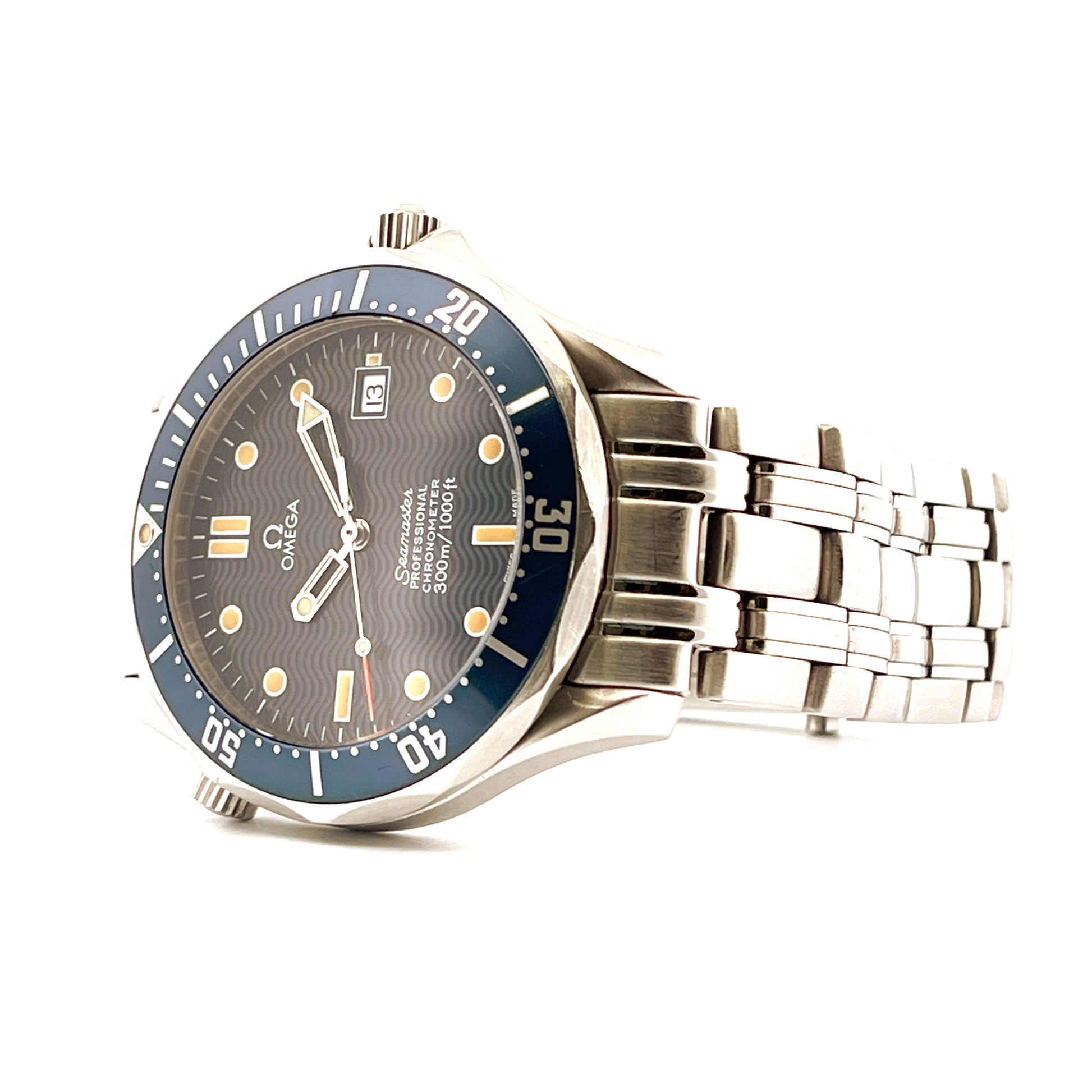 Omega - Omega Seamaster Diver 300 Professional Blue Dial (1991) - [product_sku]