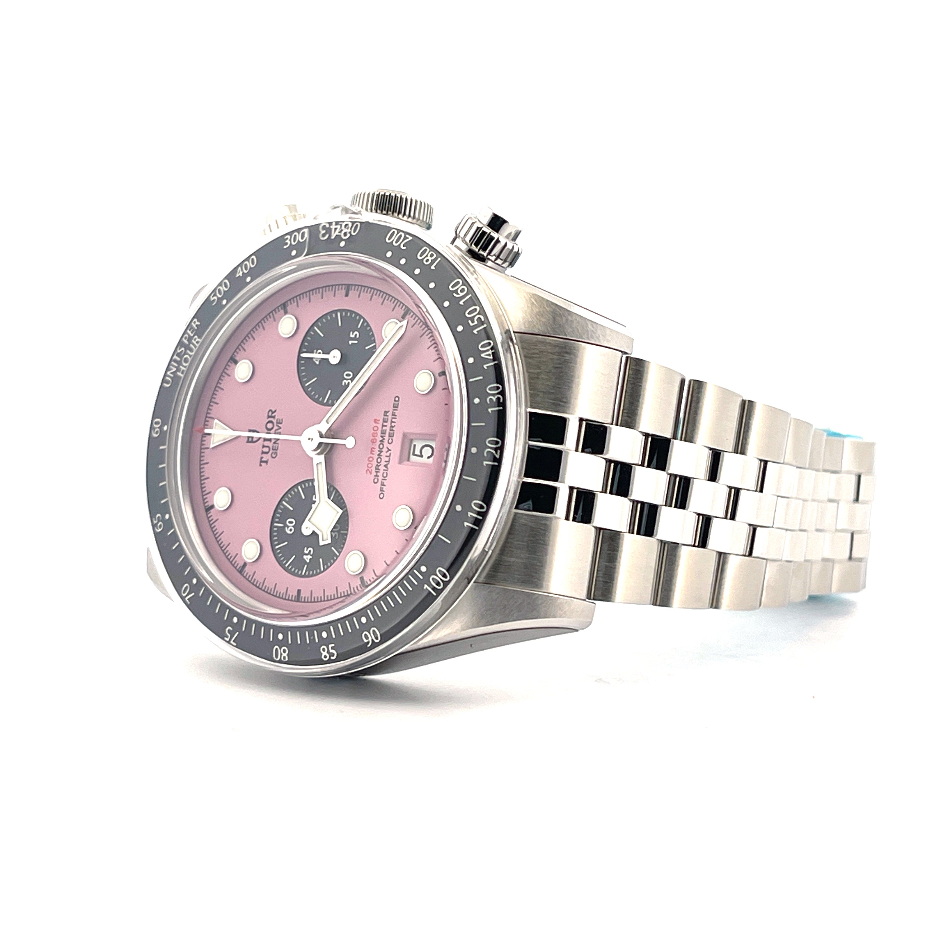 Black Bay Chrono Pink Dial / Flamingo / Inter Miami / Unworn / 2026