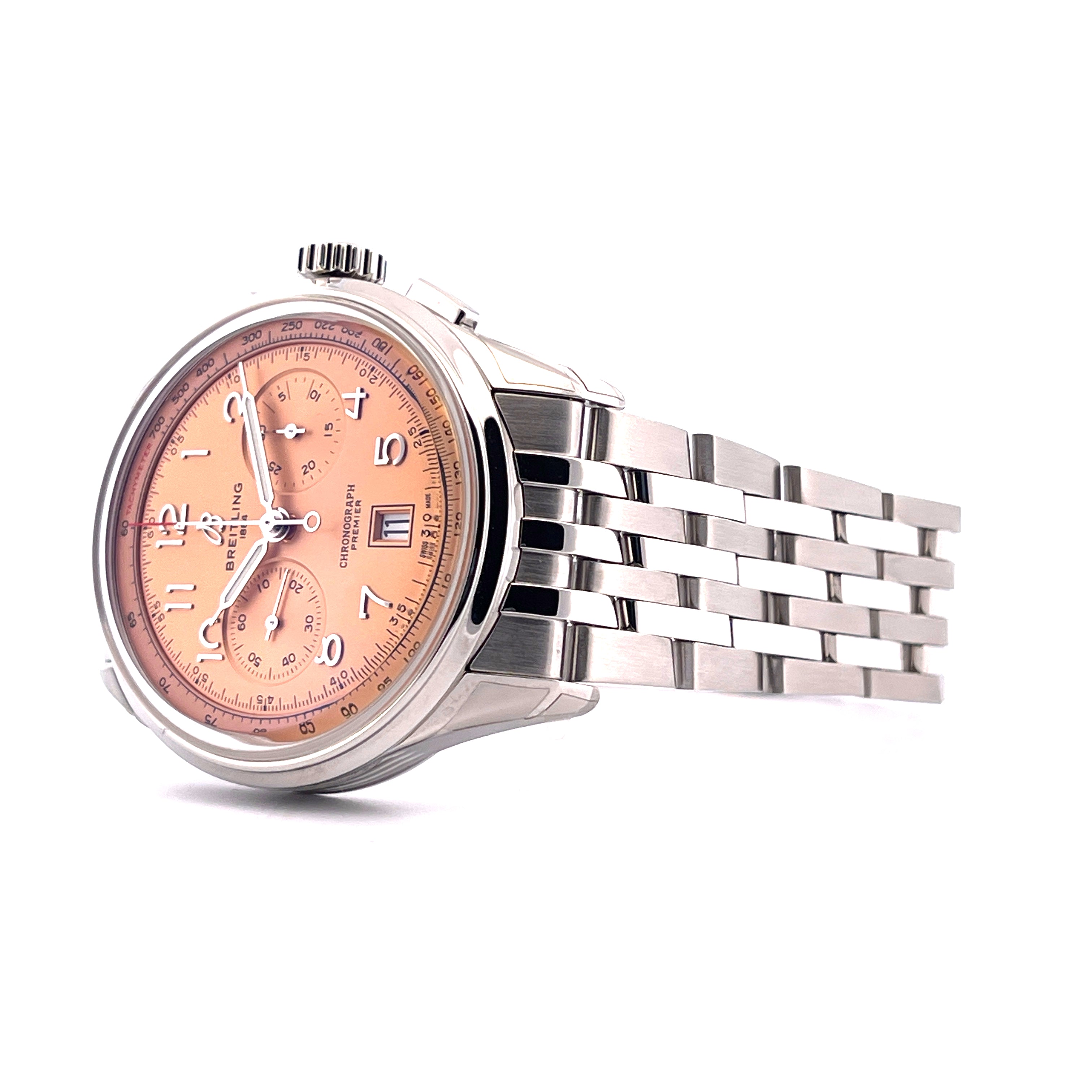 Premier B01 Chronograph 42 Salmon / like new / 2026
