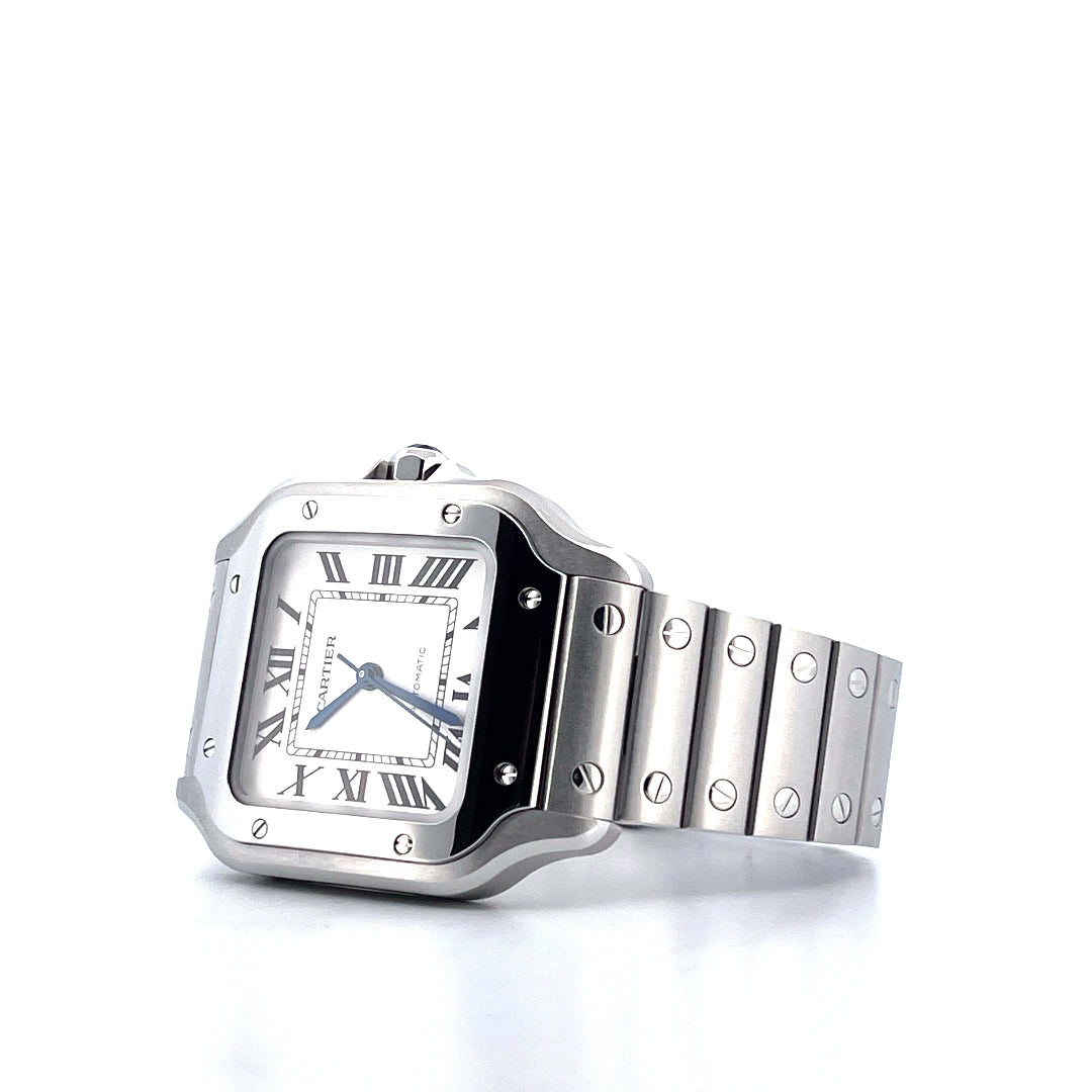 Santos de Cartier / full set / very good condition / 2024