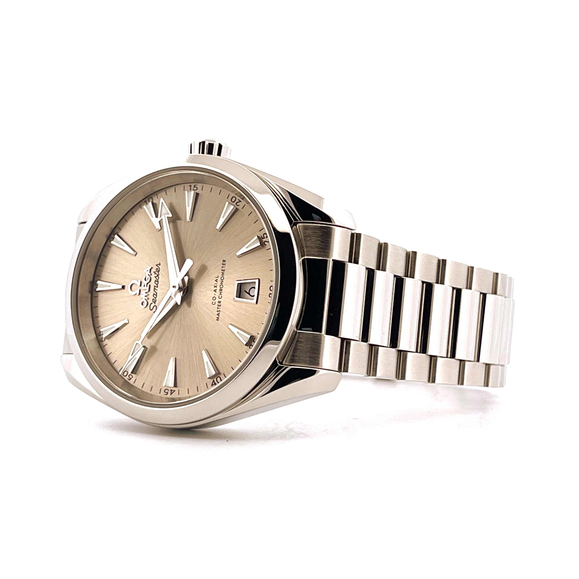 Omega - Omega Seamaster Aqua Terra 150M Sandstone 38 mm (Full Set, Lederarmband) 2024 - [product_sku]