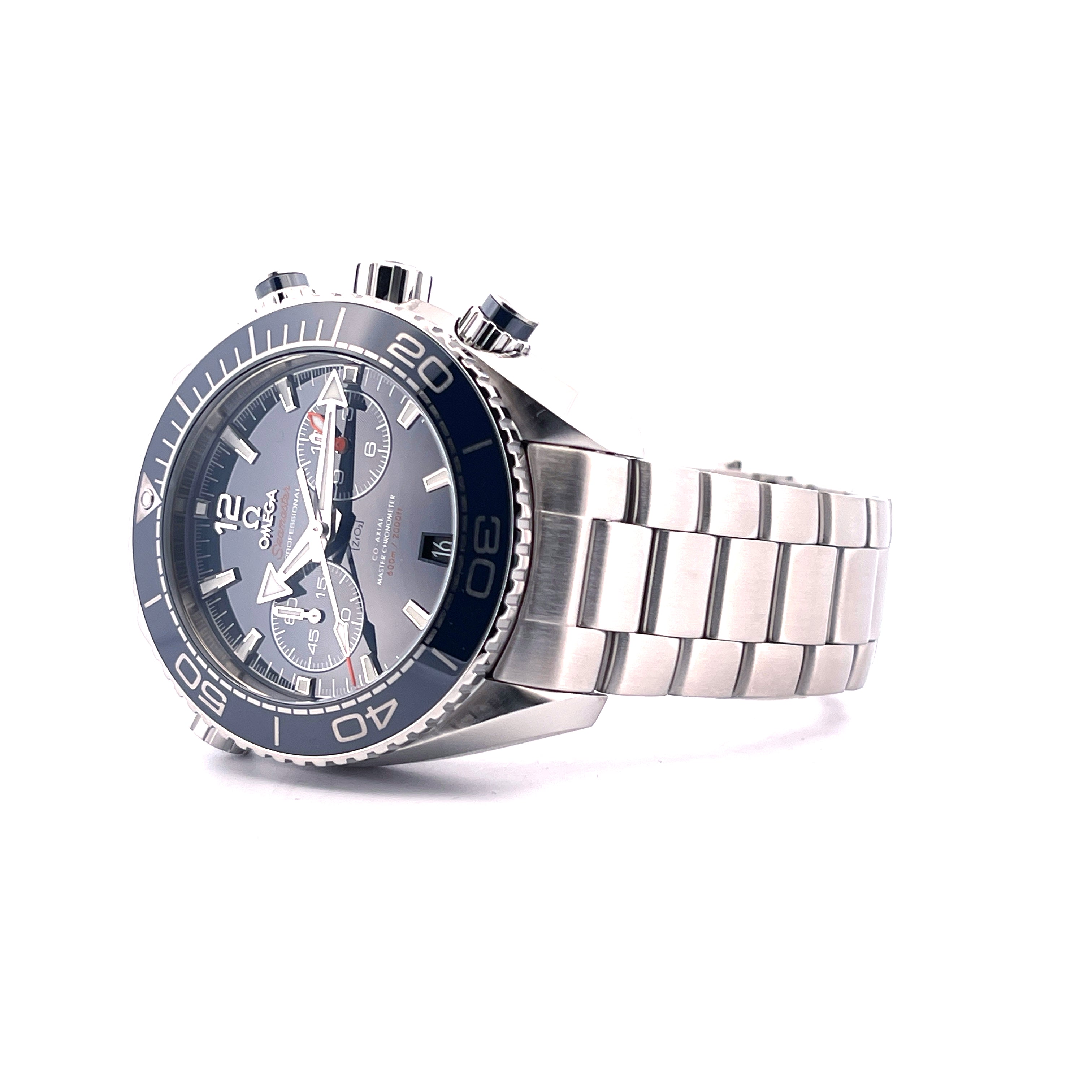 Omega - Seamaster Planet Ocean Chronograph 45,5 Blue / UNWORN / Sticker / Full Set / 2026 - [product_sku]