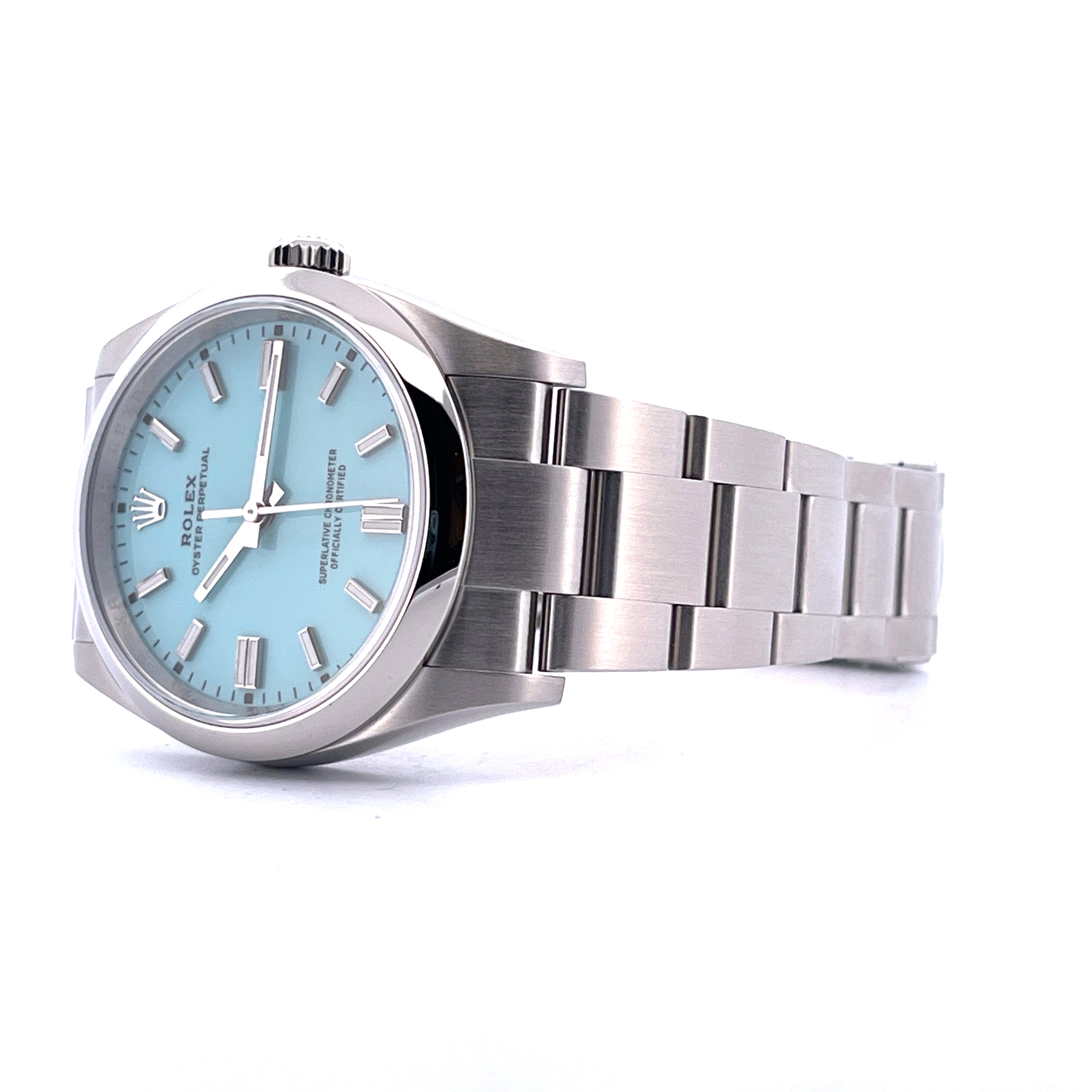 Rolex - Rolex Oyster Perpetual 36 Tiffany Tourquise (unworn / 2024) - Juwelier Spliedt