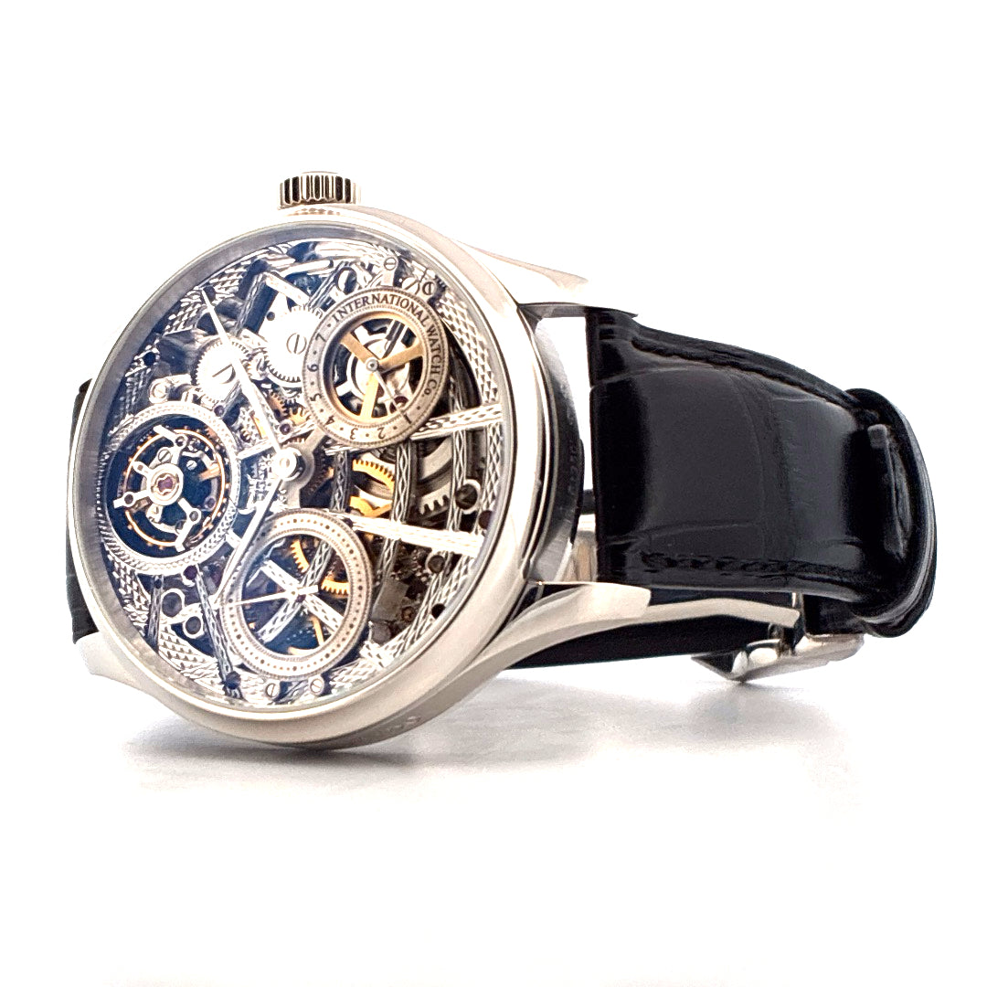 Portuguese Tourbillon Mystère Squelette Full Set / very good condt. / Service 22 / Lmt. Edt. Nr.1/50