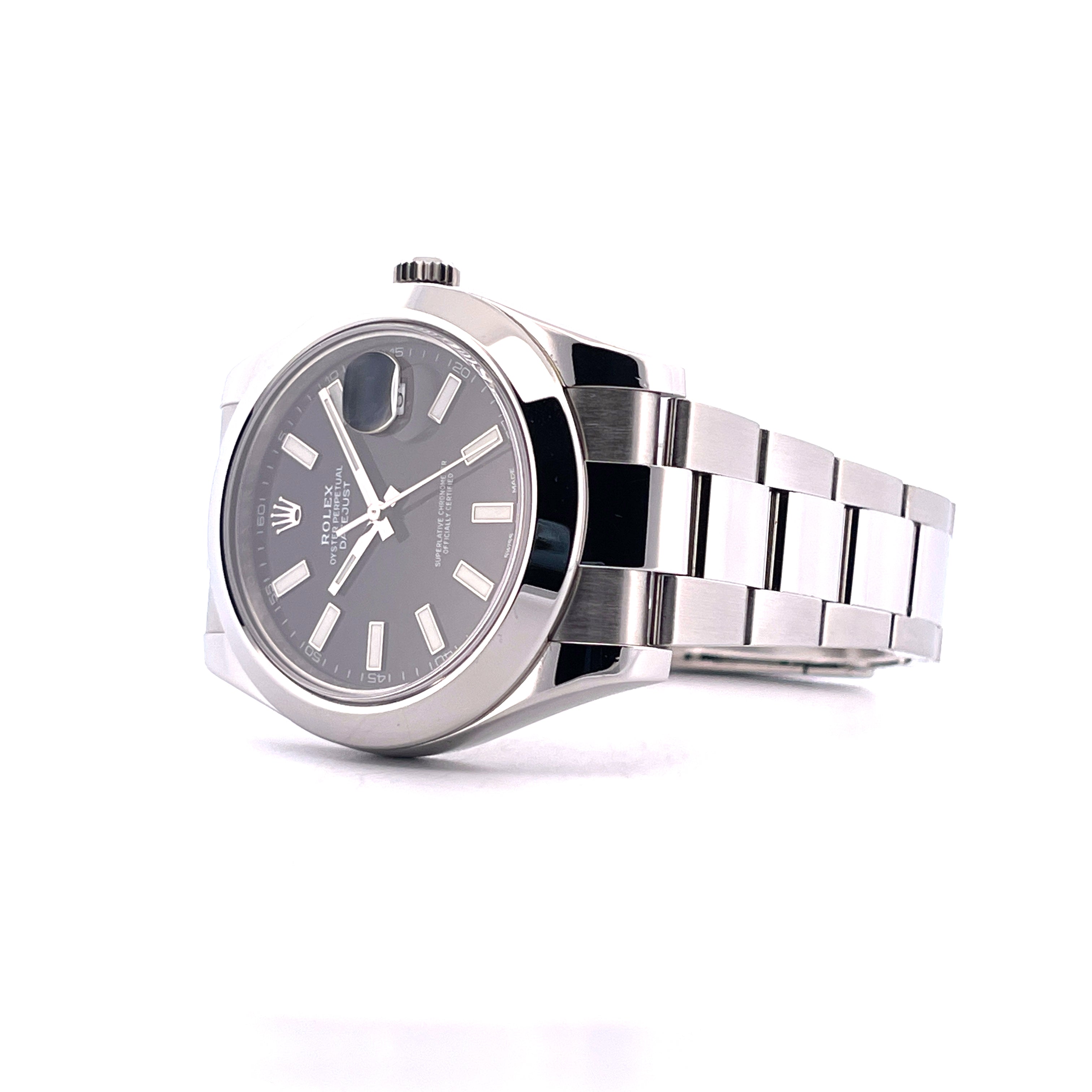 Datejust 41 / Service 2025 / grey slate dial (2018)
