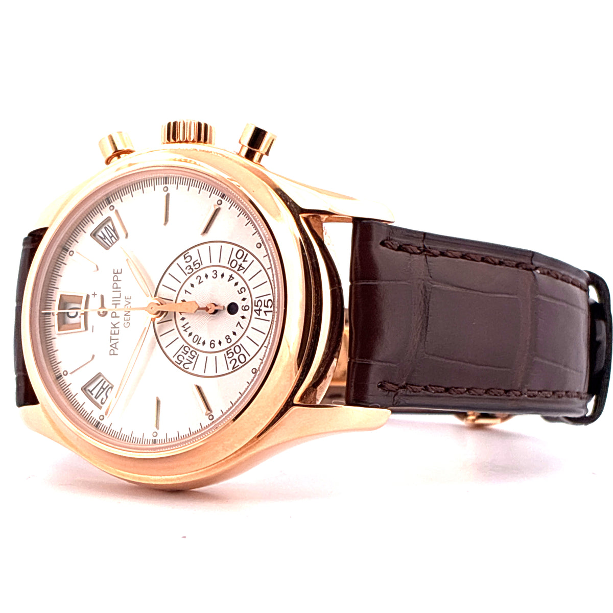 Annual Calendar / White Dial / very rare / very good condt. / Box & Papiere / 2013