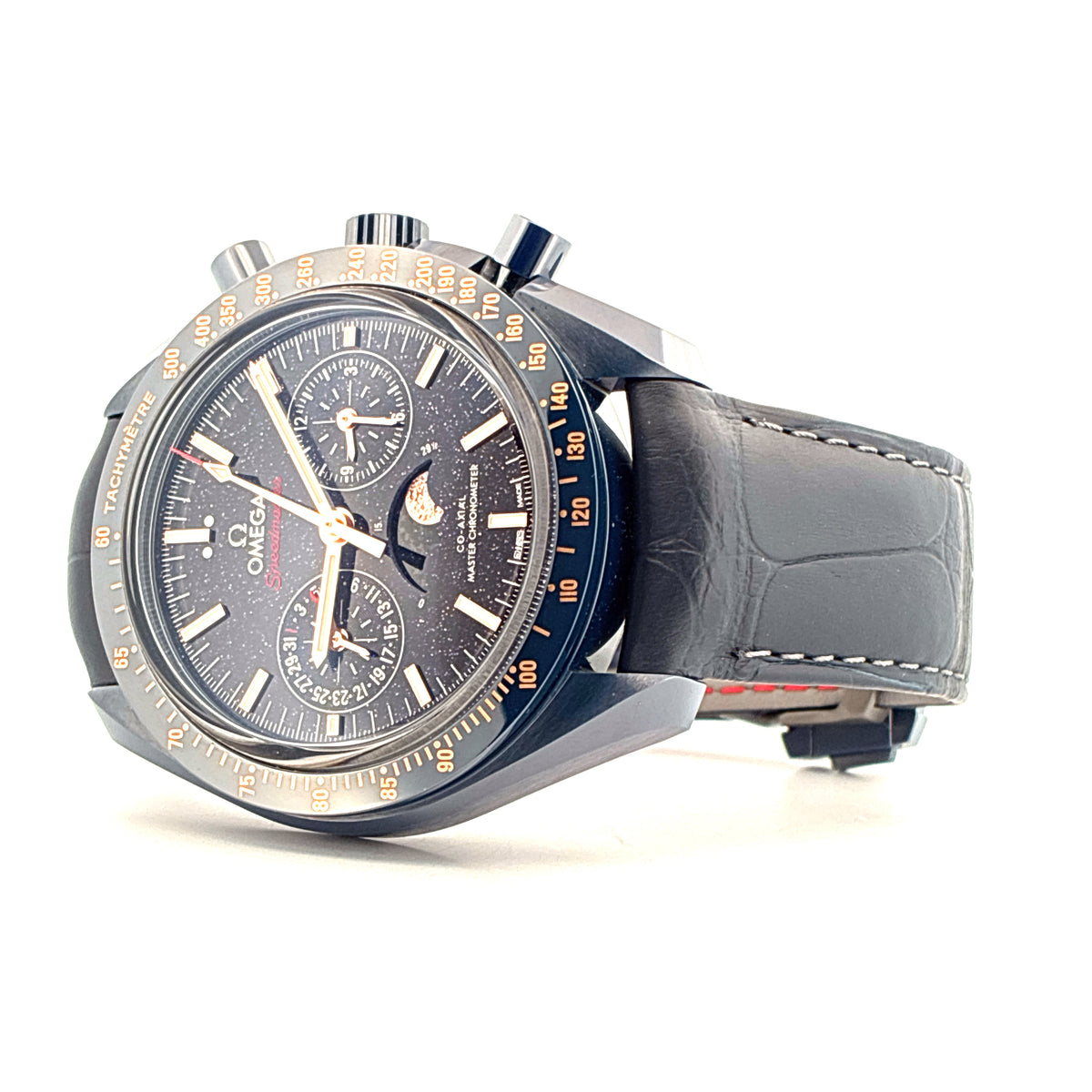 Speedmaster / Blue Side of the Moon / Blue Ceramic / Aventurin / Like New / Full-Set / 2026