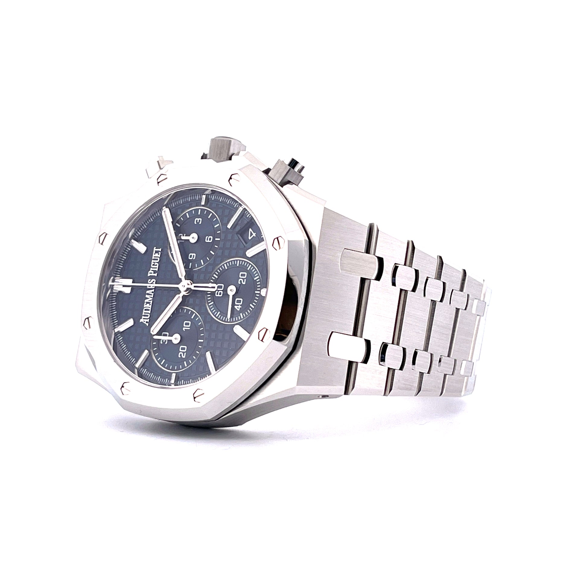 Audemars Piguet - Audemars Piguet Royal Oak Chronograph Blue 2024 - Juwelier Spliedt