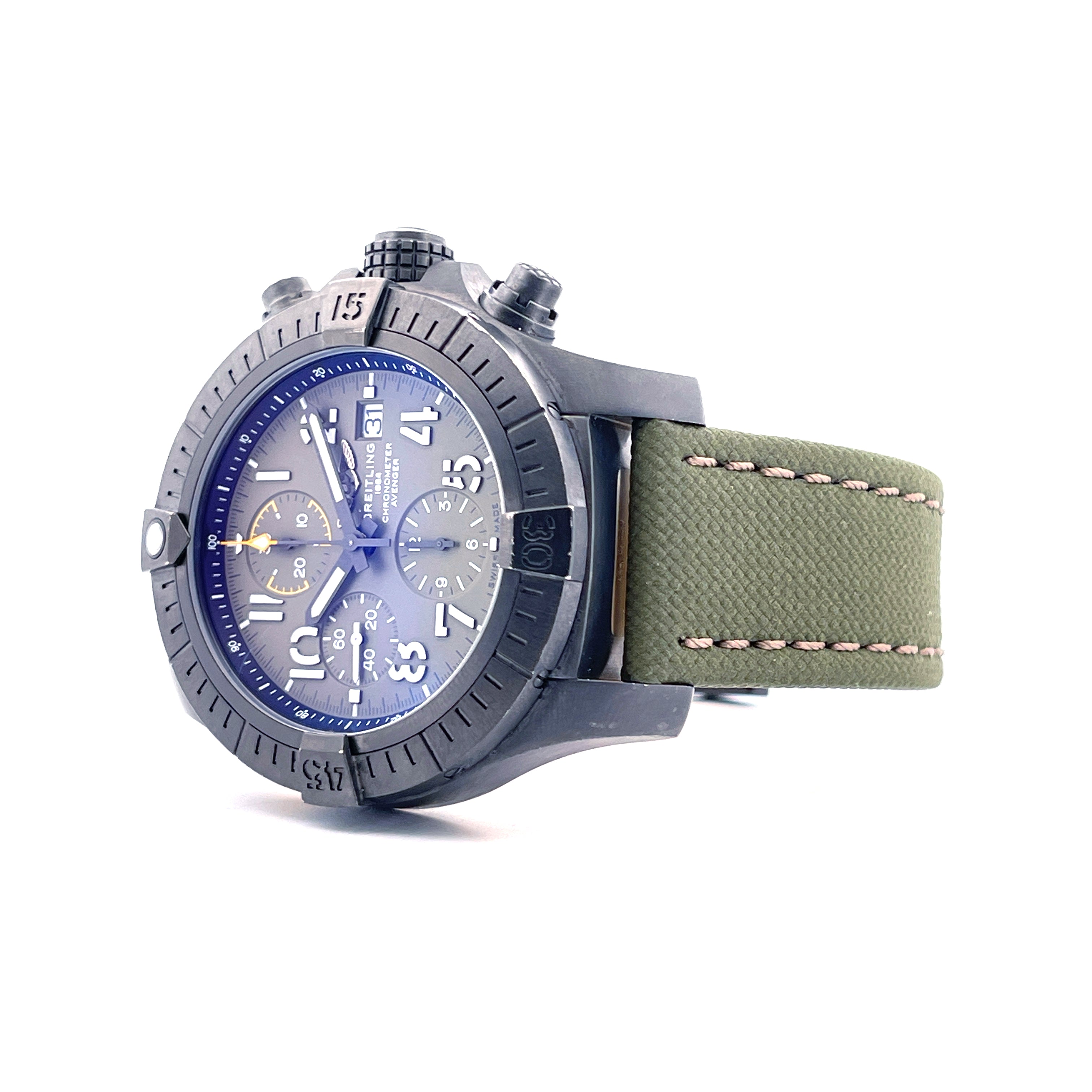 Breitling - Avenger Chronograph 45 Night Mission / Box and Paper / 2022 - [product_sku]