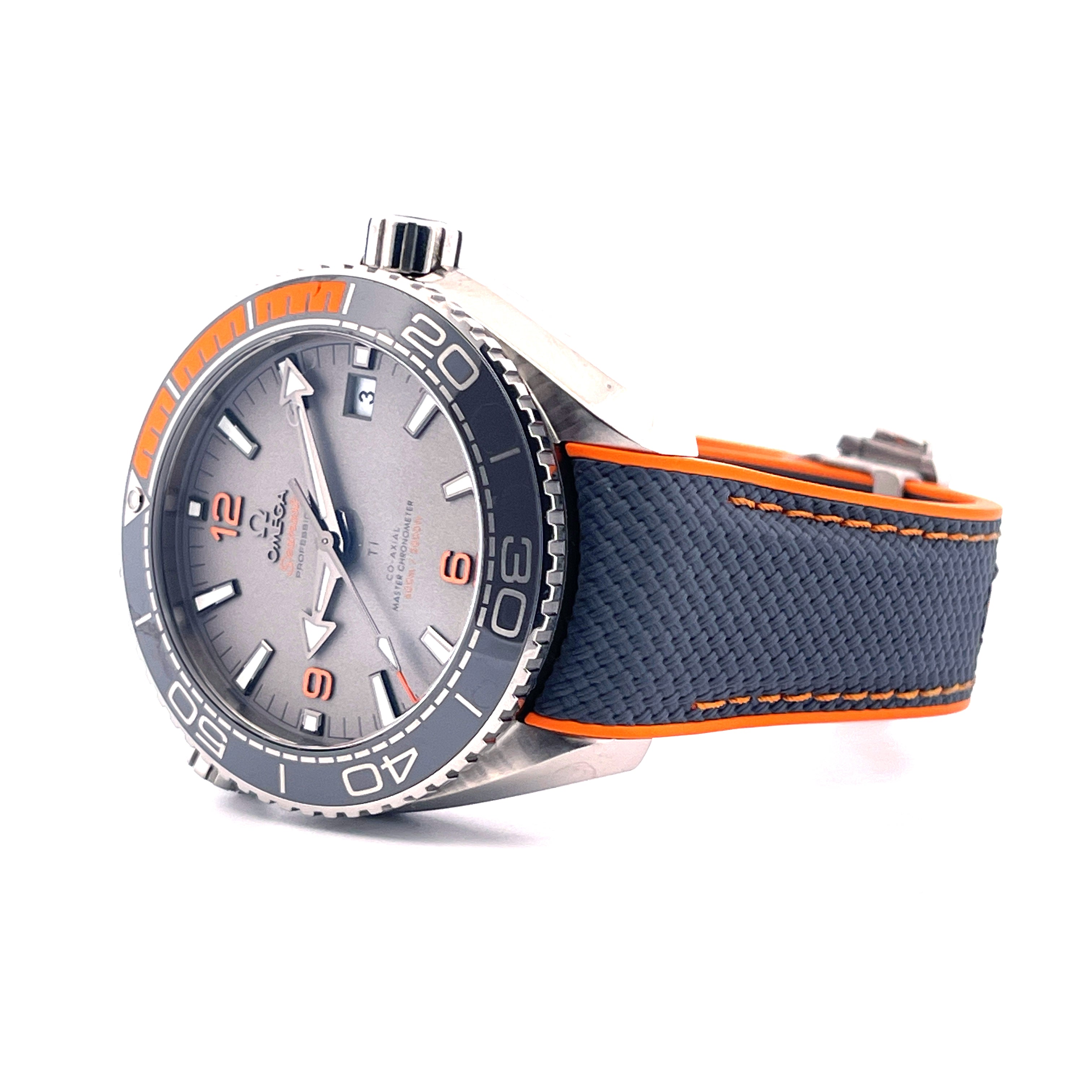 Seamaster Planet Ocean 43,5 mm Grey Orange / Full Set / Germany / 2017