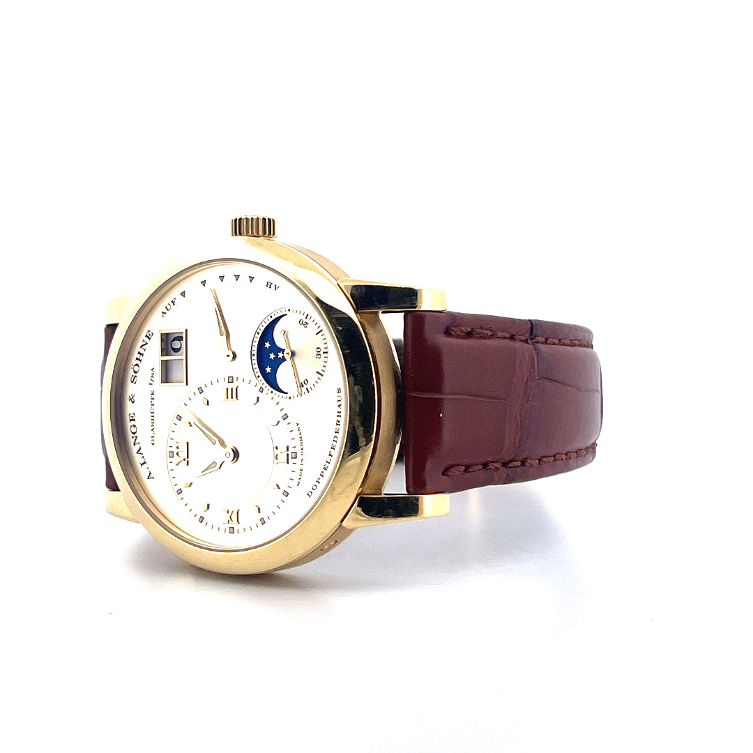 Lange 1 / Gelbgold / sehr guter Zustand / Service 22 (2005)