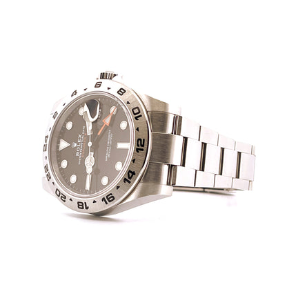 Rolex Explorer II Black 42mm / LC100 / Full Set / 2018
