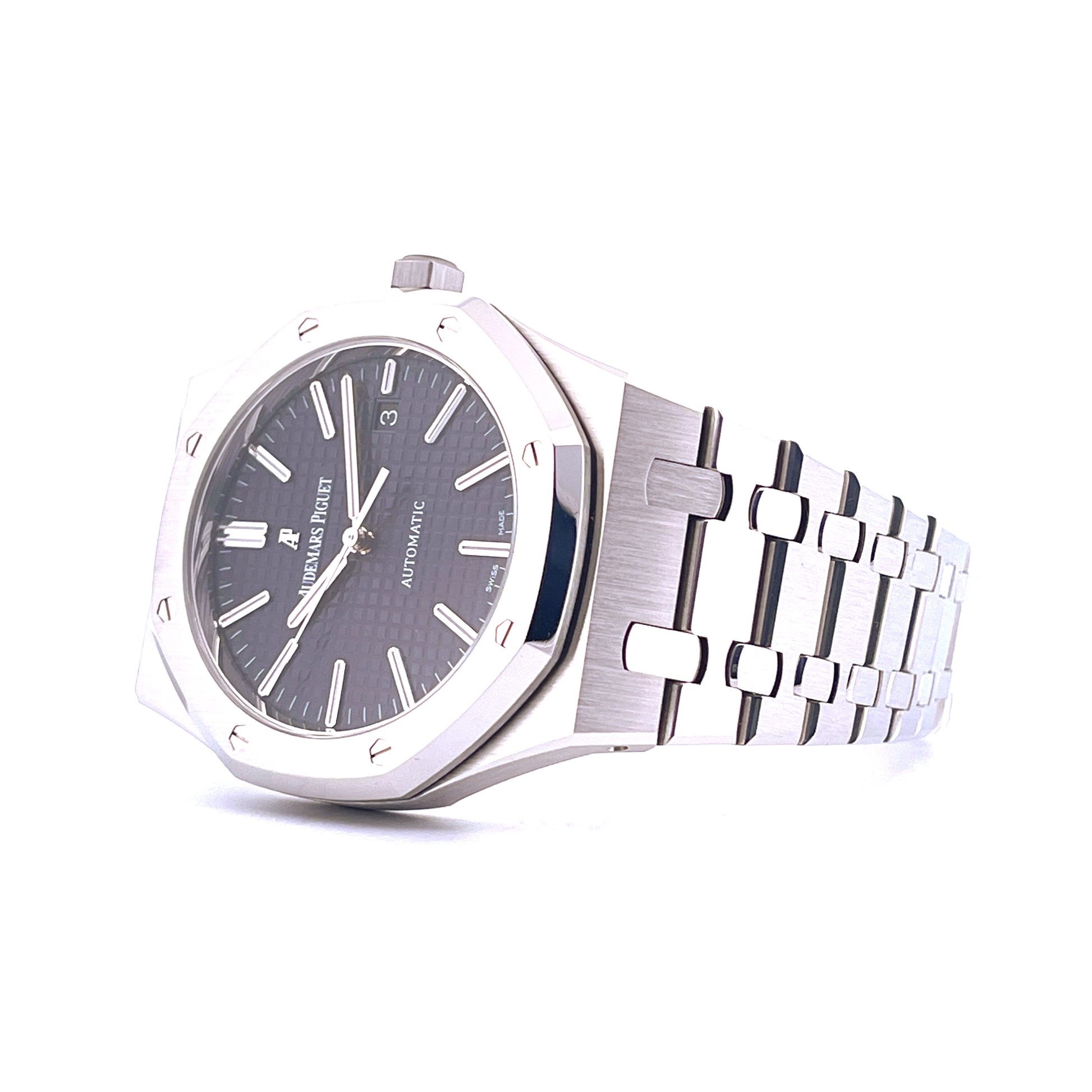 Audemars Piguet - Audemars Piguet Royal Oak Selfwinding Blue Dial - Juwelier Spliedt