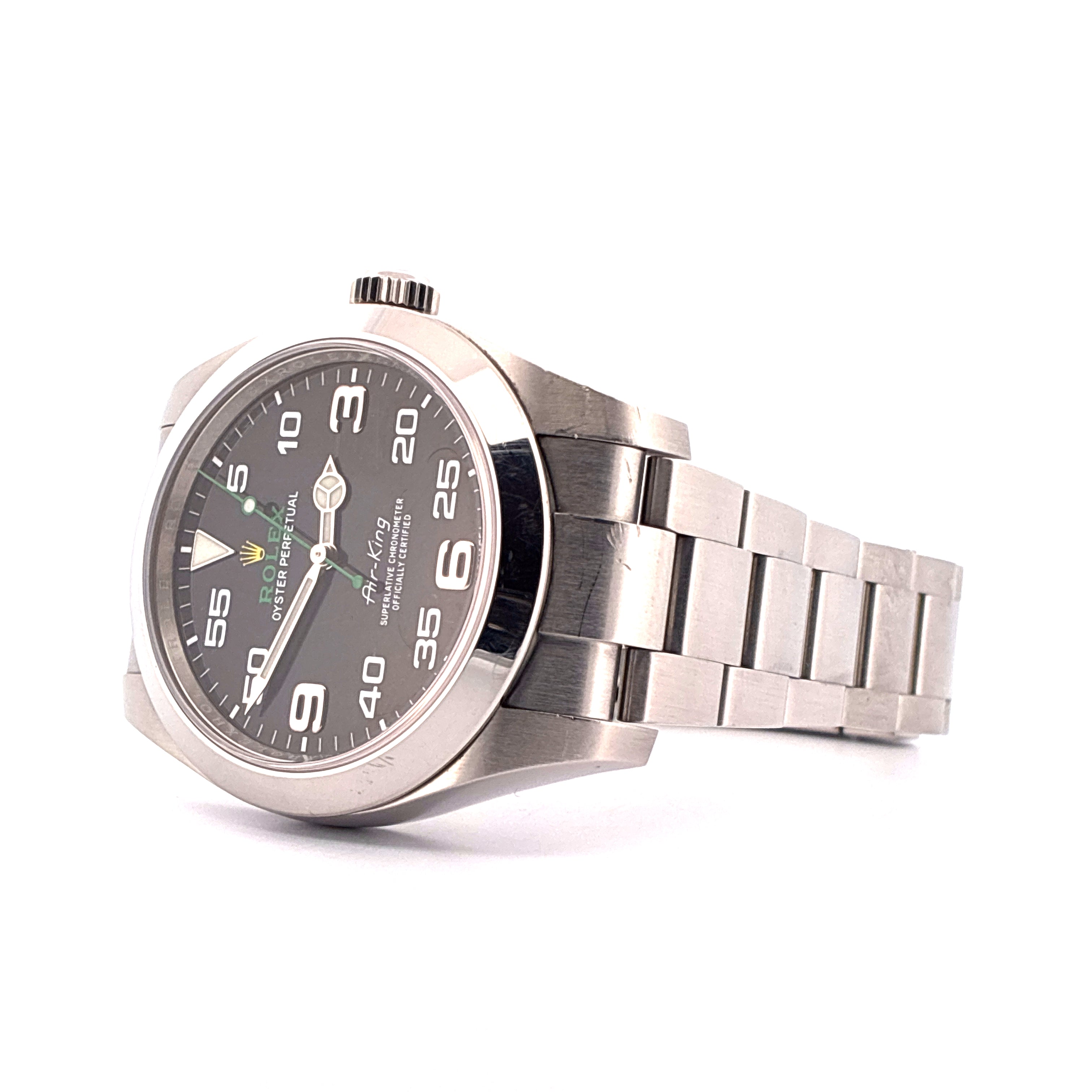 Air King / Full links / 18,5cm wristsize / Box & Papers / 2021